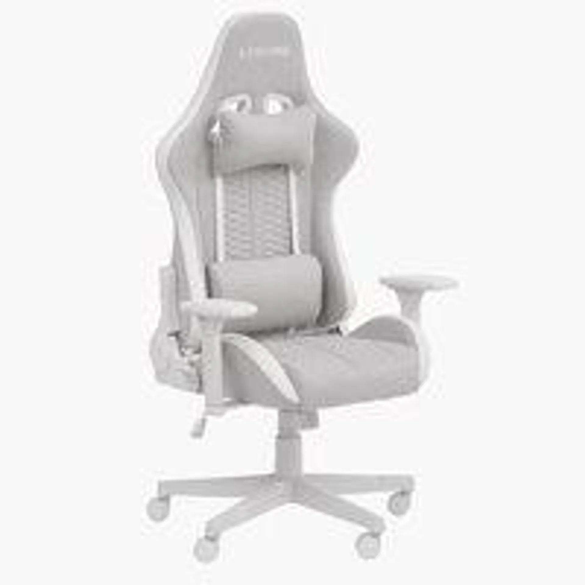 Gaming chair​ NIBE white/beige fabric