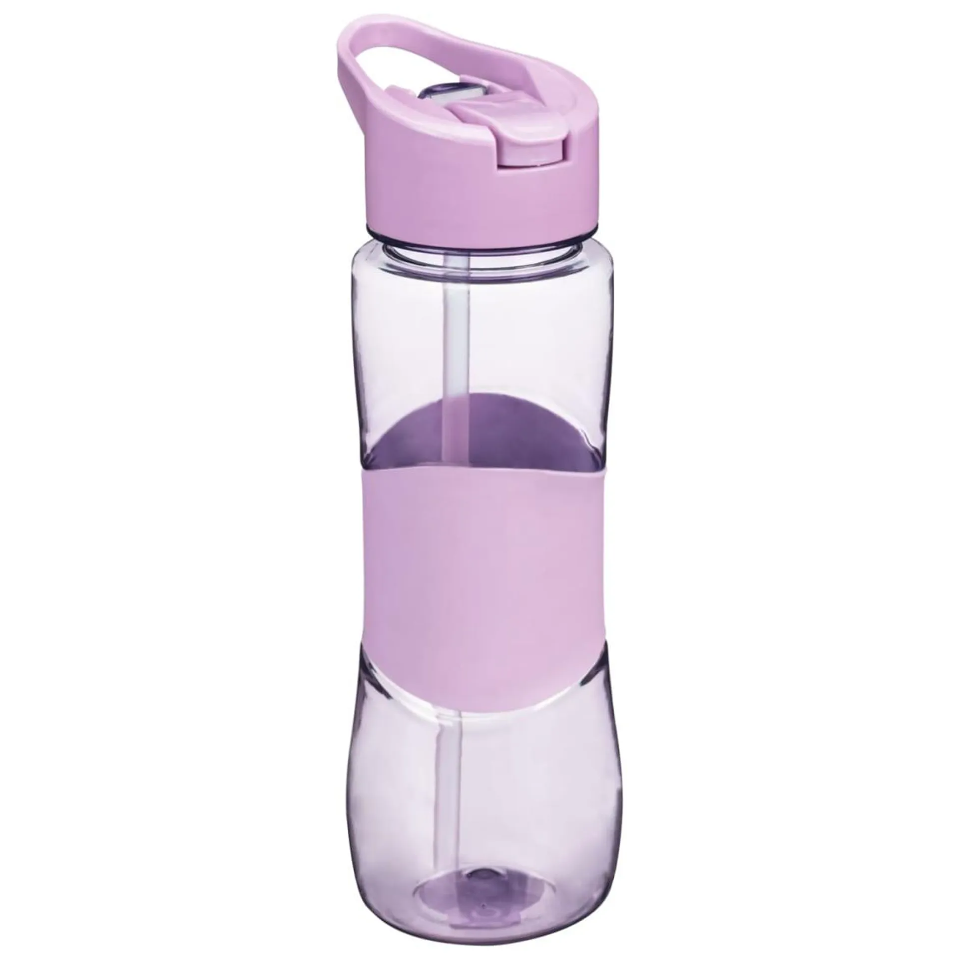 Rubber Grip Sports Bottle 700ml - Purple