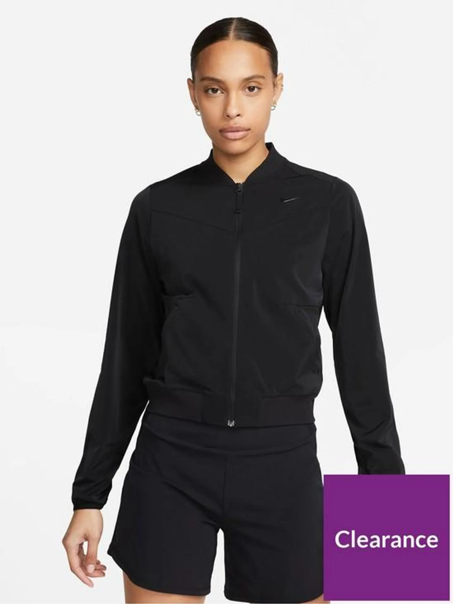 Dri-FIT Bliss Bomber Jacket - Black