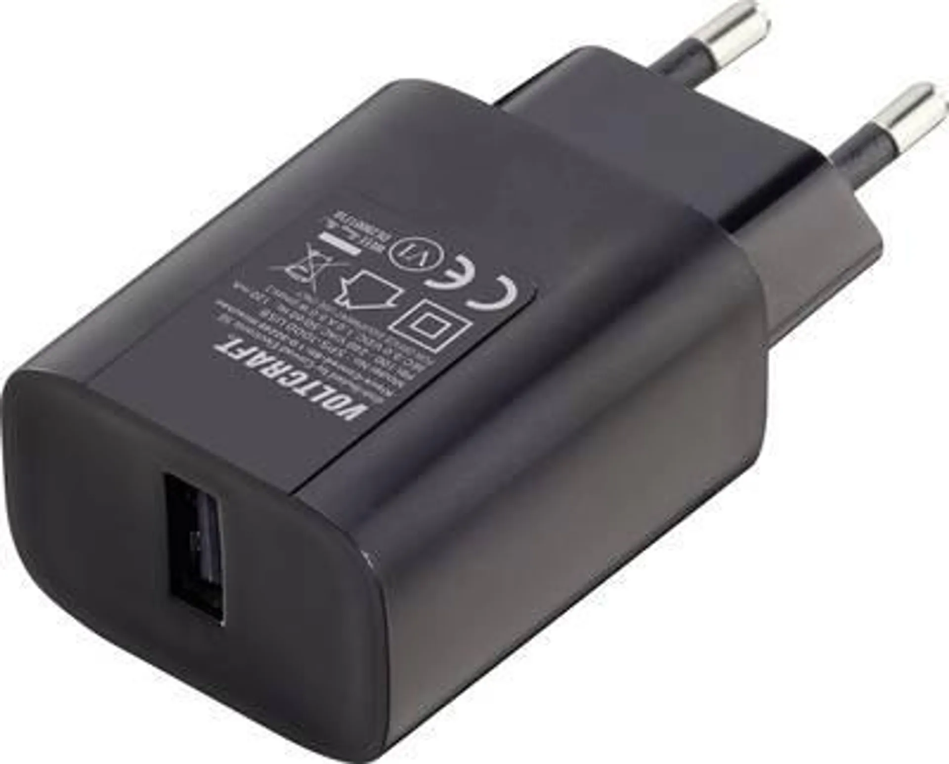 VOLTCRAFT VC-10904490 USB charger Mains socket Max. output current 1000 mA 1 x USB