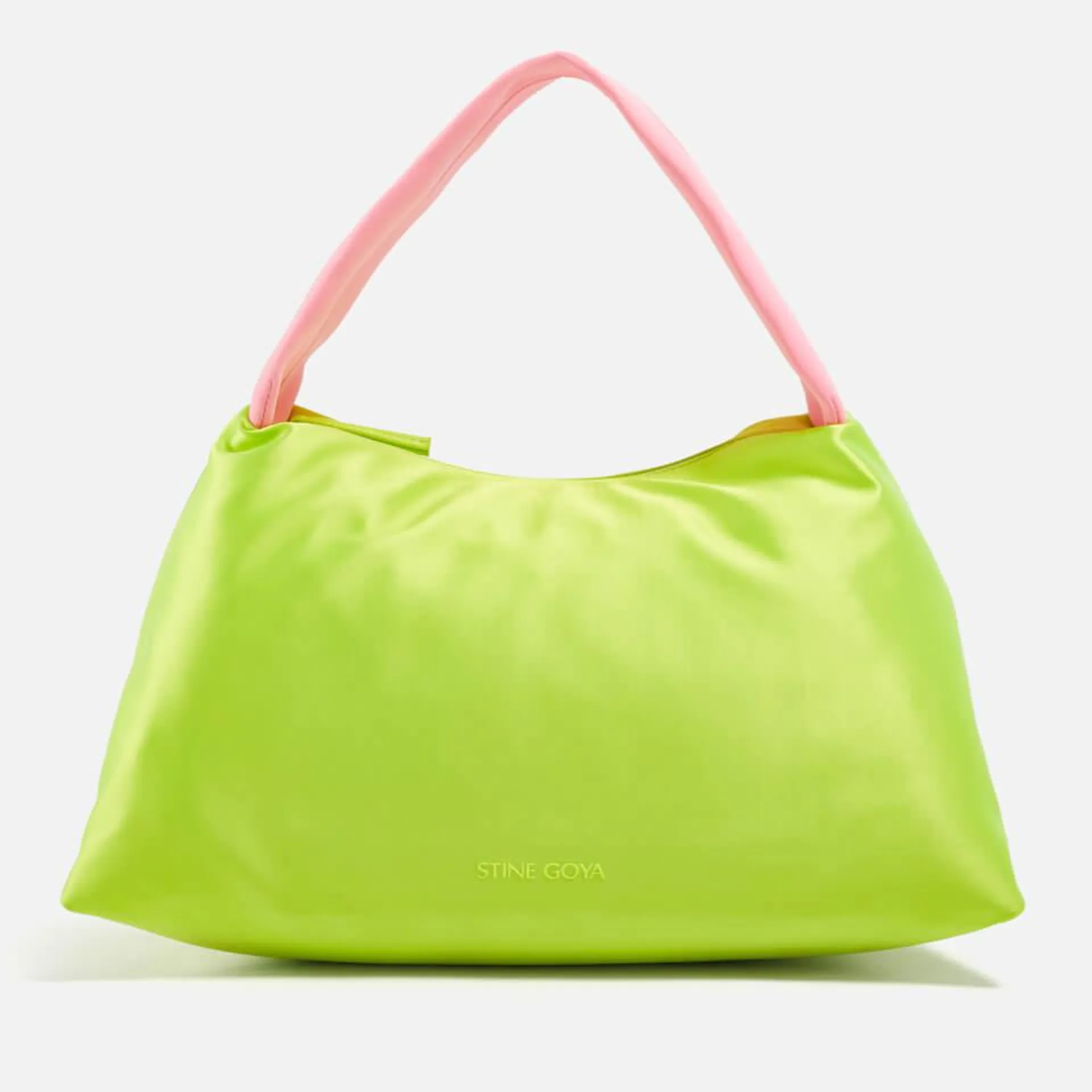 Stine Goya Trapeze Satin Hobo Bag