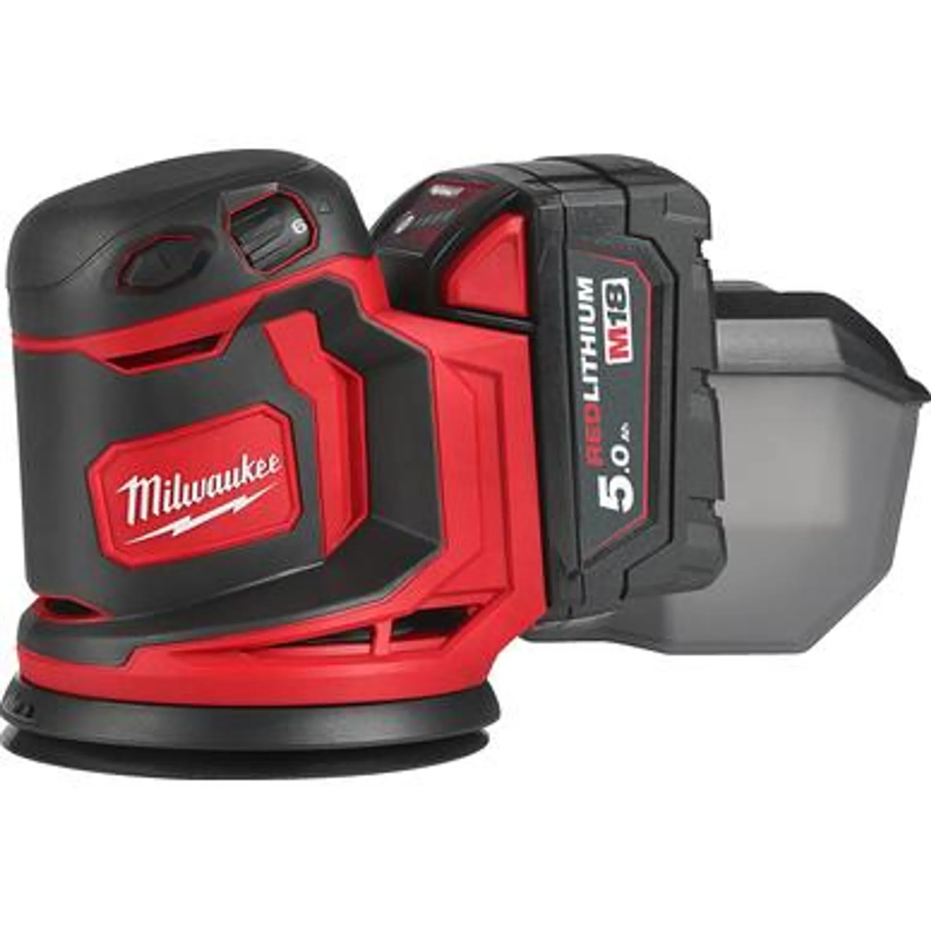 Milwaukee M18BOS125 125mm Random Orbital Sander 2 x 5.0Ah