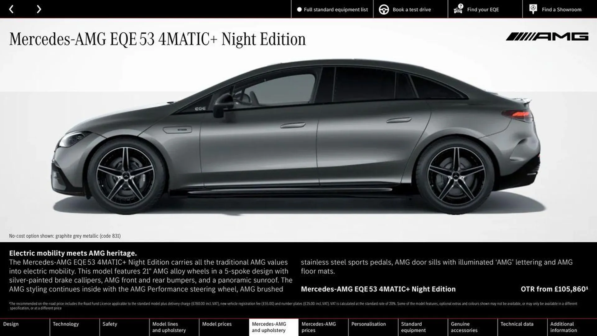 Mercedes Benz EQE Saloon from 31 August to 31 August 2025 - Catalogue Page 39