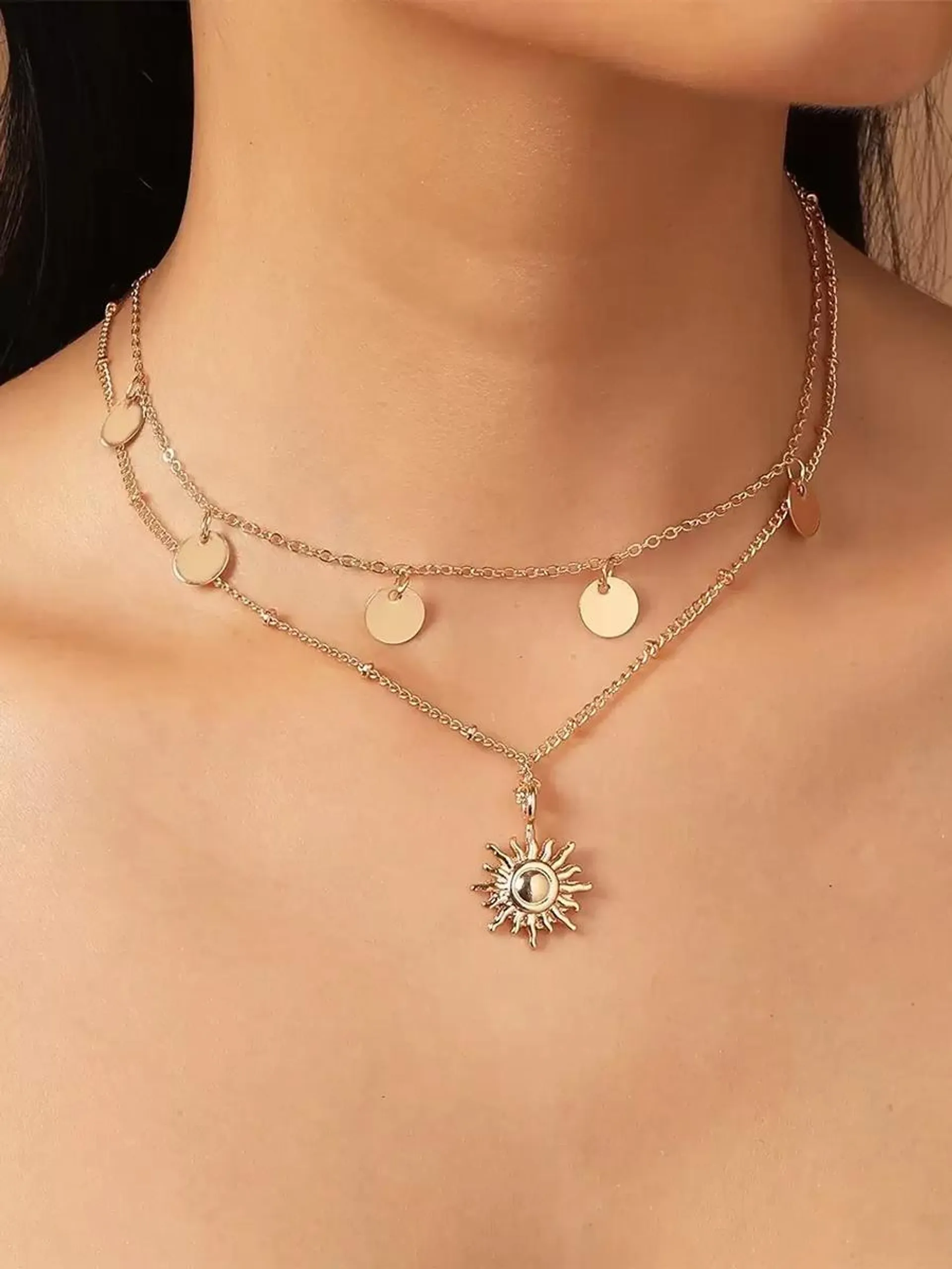 Necklace Metal Holiday Women's Jewelry