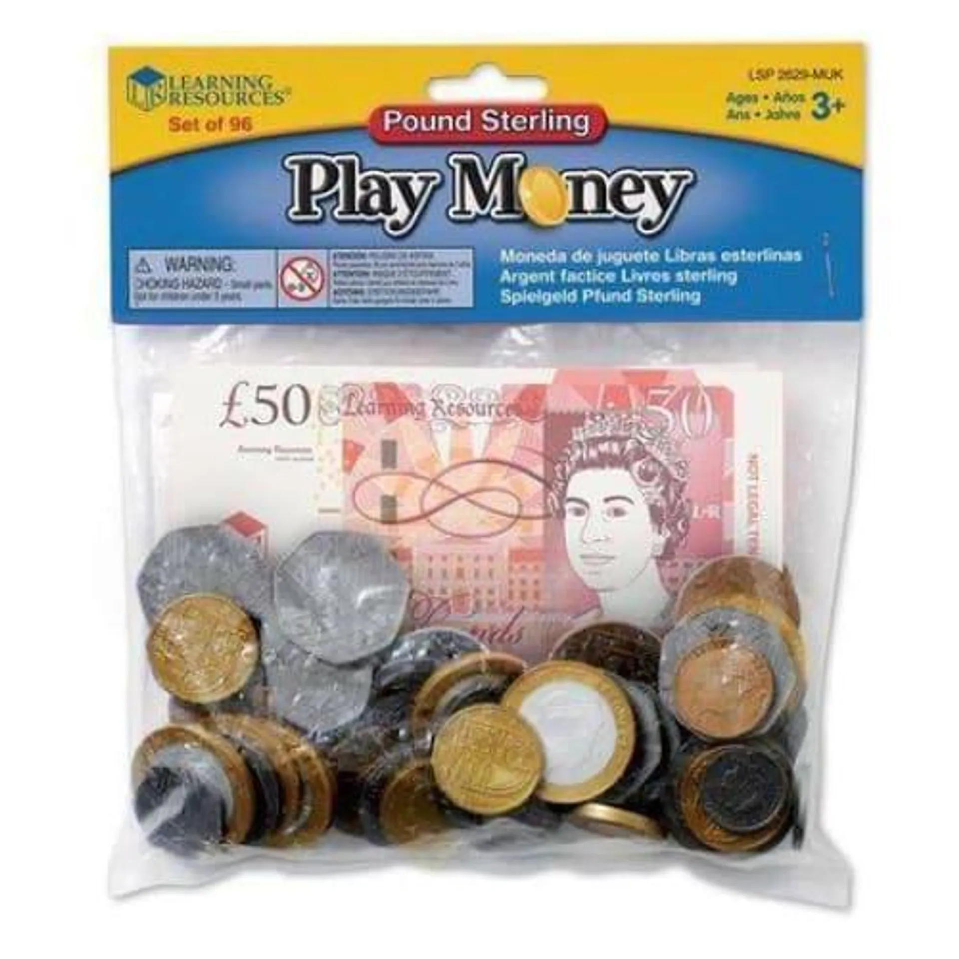 Learning Resources Play UK Sterling Money Set