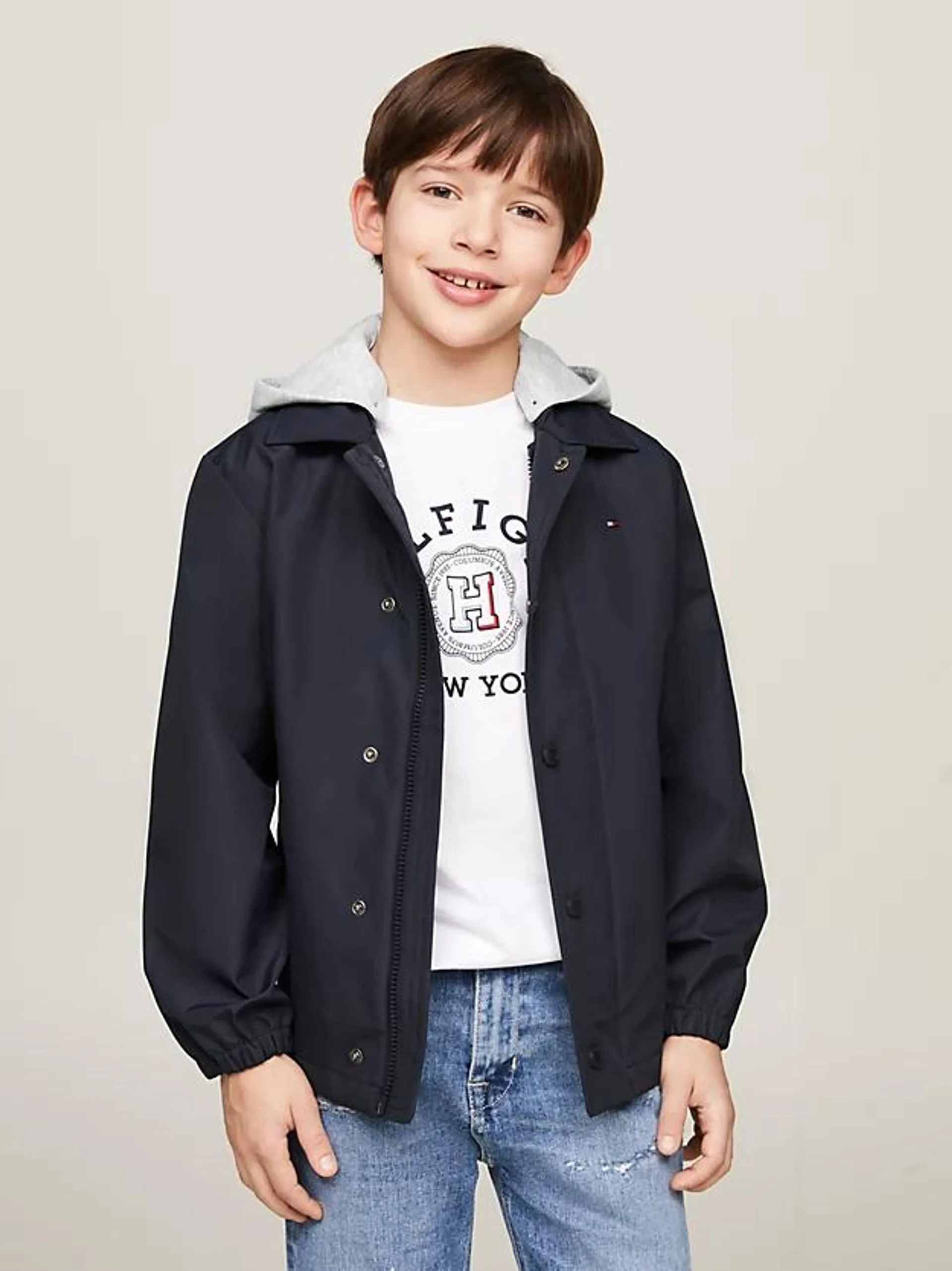 Hilfiger Monotype Hooded Jacket