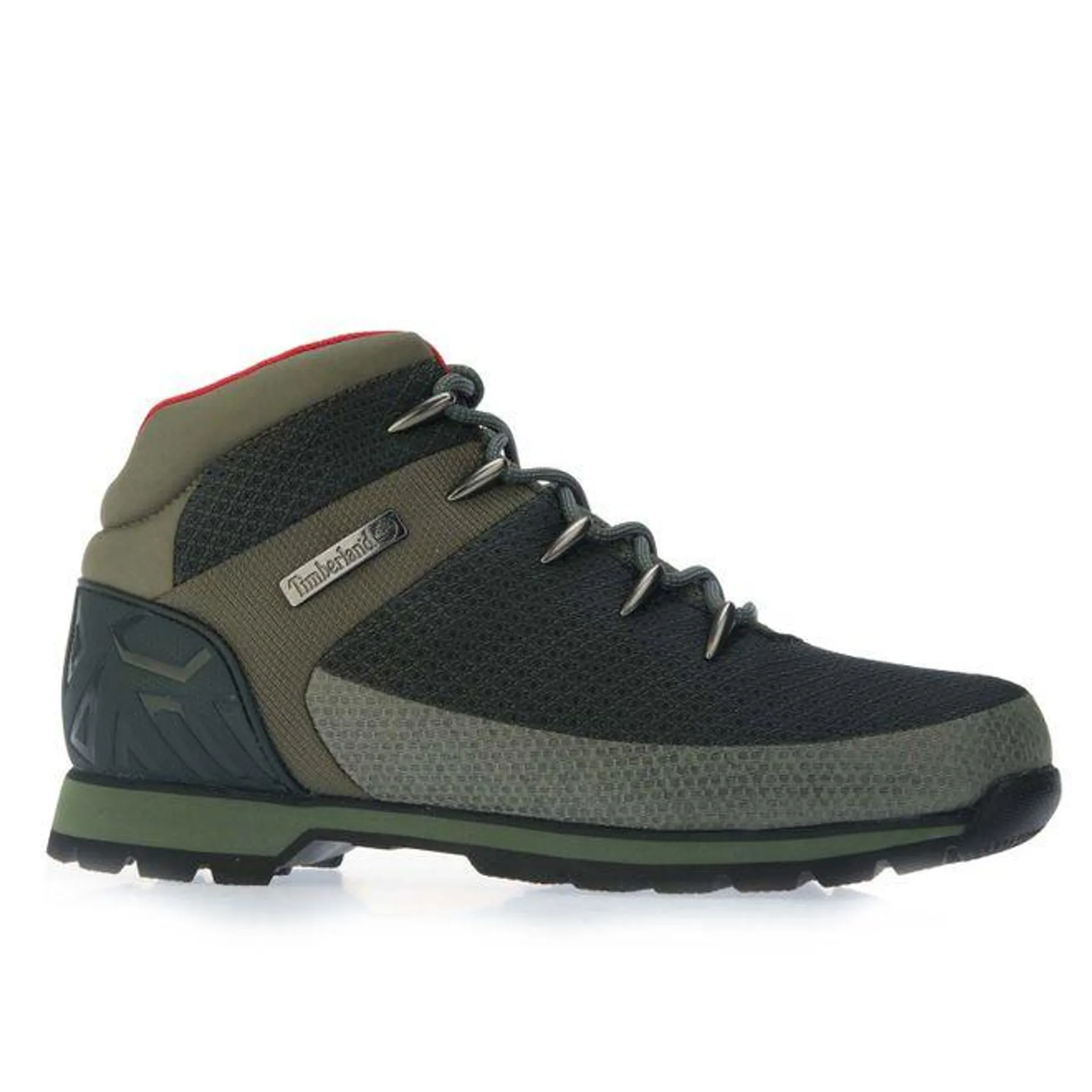 Timberland Euro Sprint Mid Lace Waterproof Hiking Boots in Green