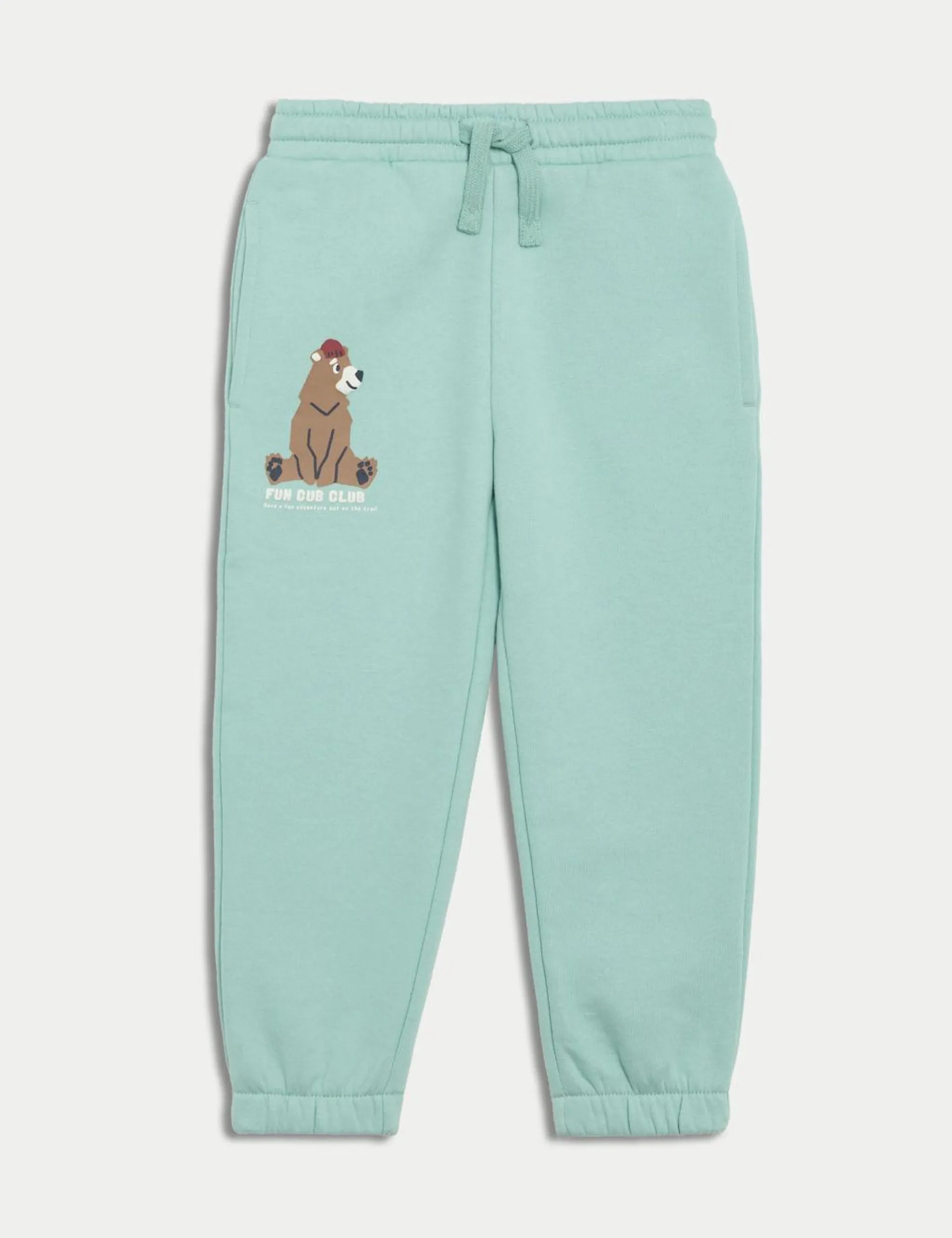 Cotton Rich Bear Joggers (2-8 Yrs)