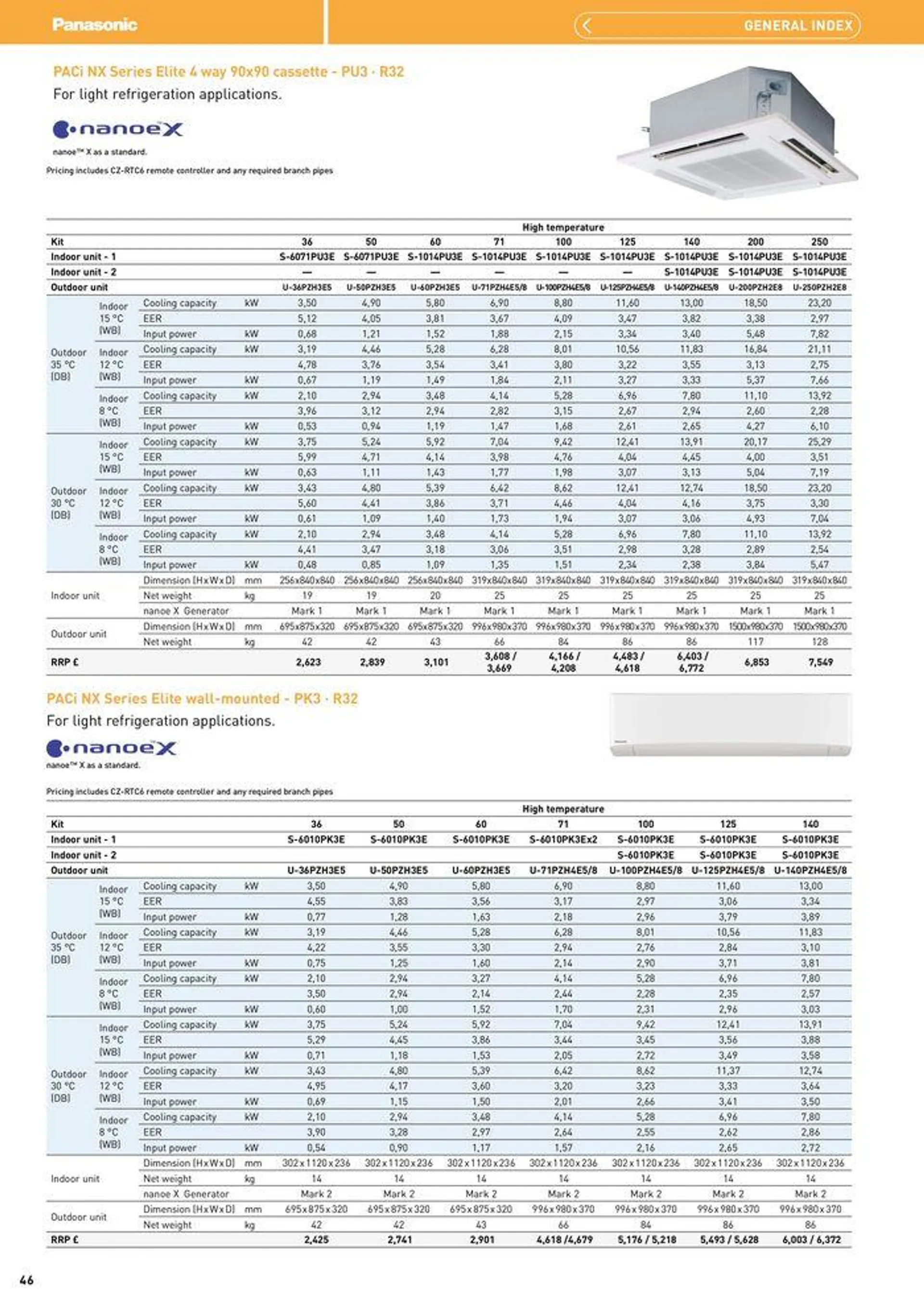 Price List 2024 / 2025 from 12 August to 31 December 2025 - Catalogue Page 46