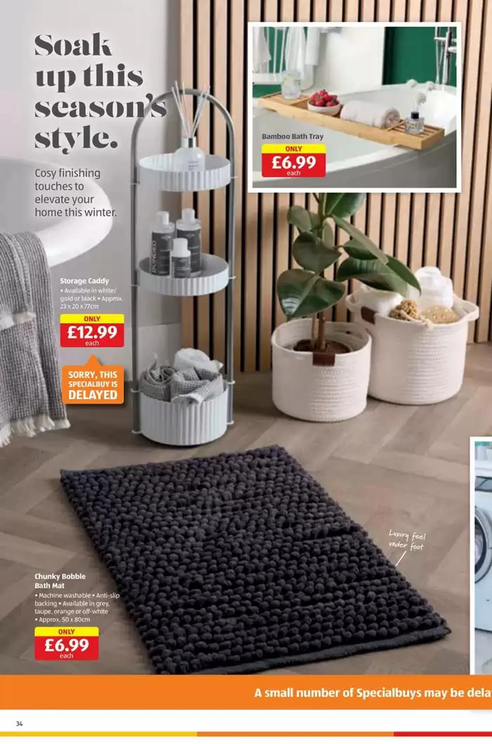 Aldi SpecialBuys UK from 26 October to 9 November 2024 - Catalogue Page 34