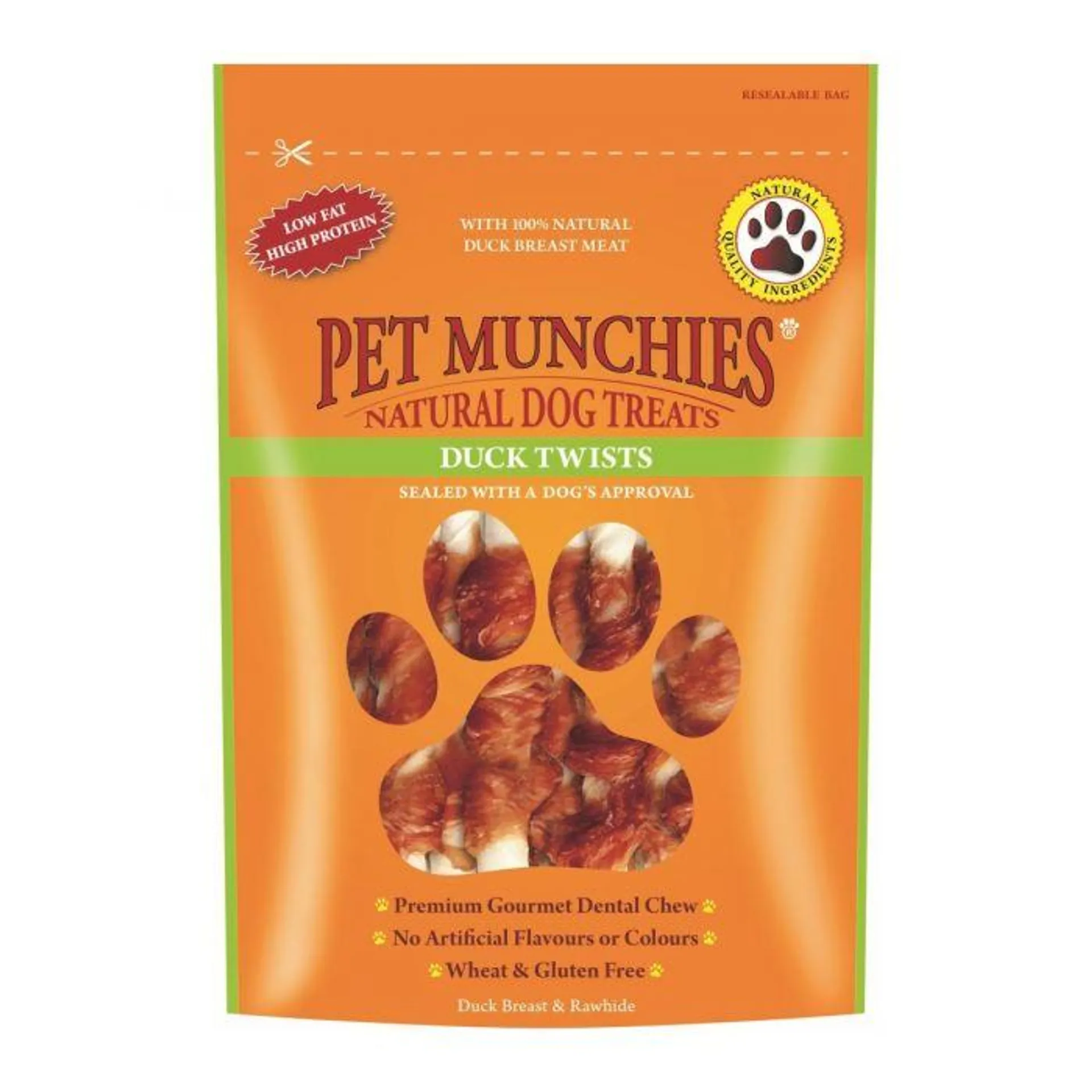 Pet Munchies Duck Twists 80G