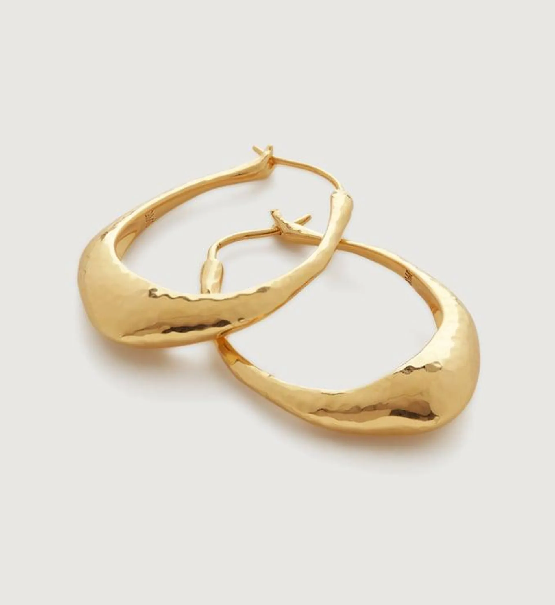 Deia Medium Hoop Earrings