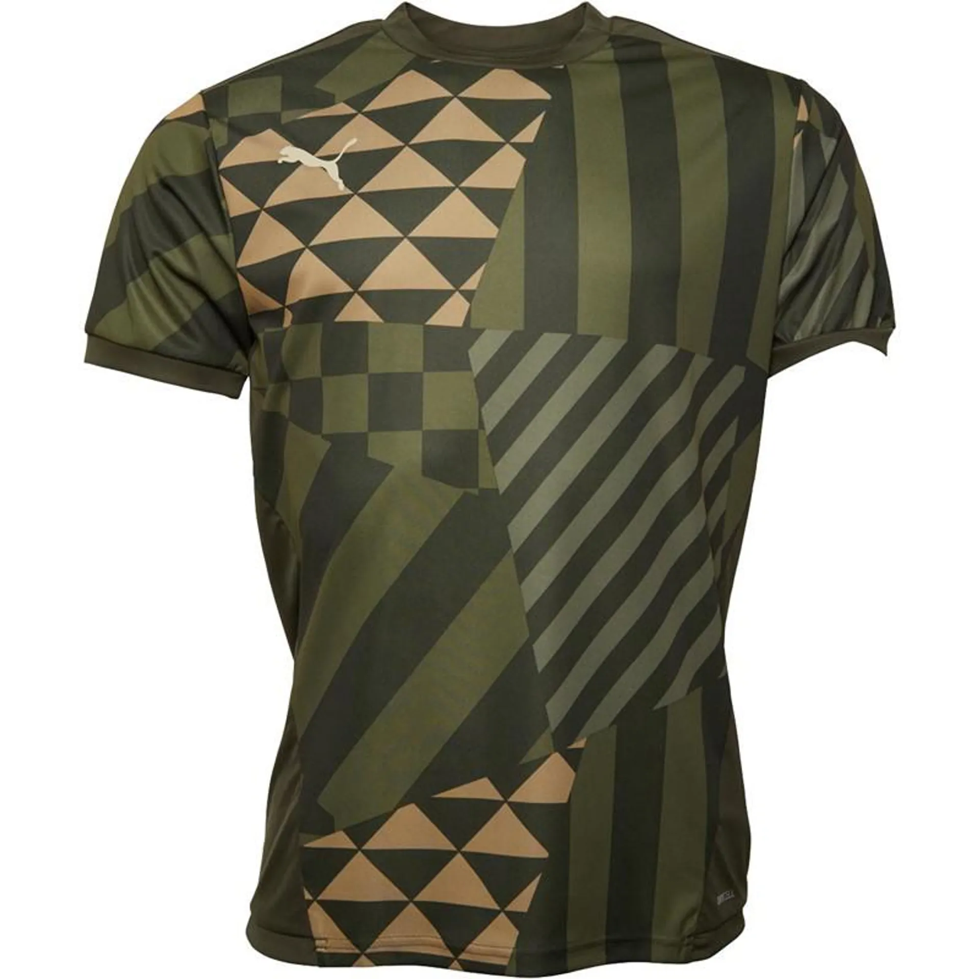 Puma Mens Individual Graphic Jersey Forest Night