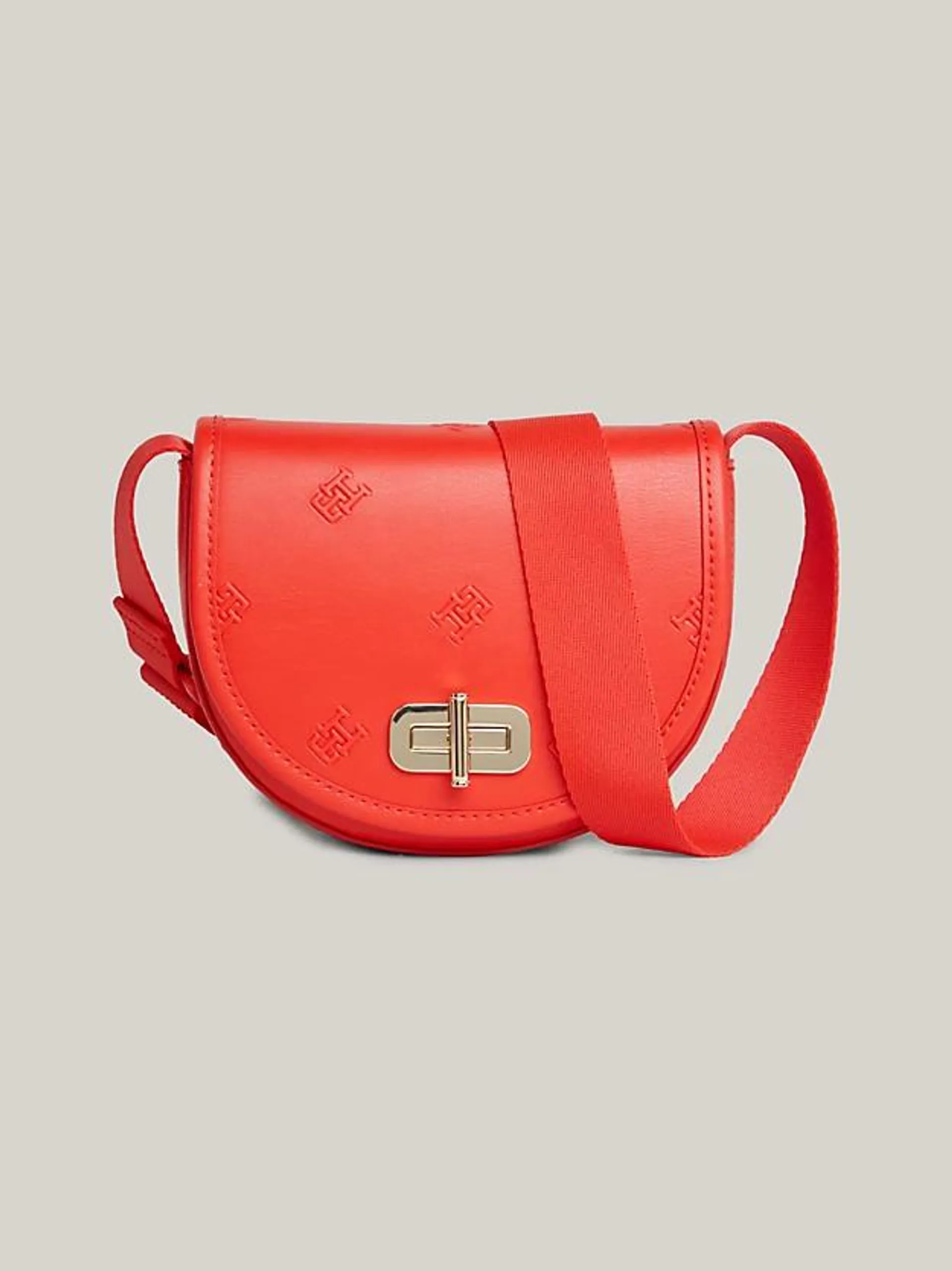 TH Monogram Turn Lock Crossover Bag