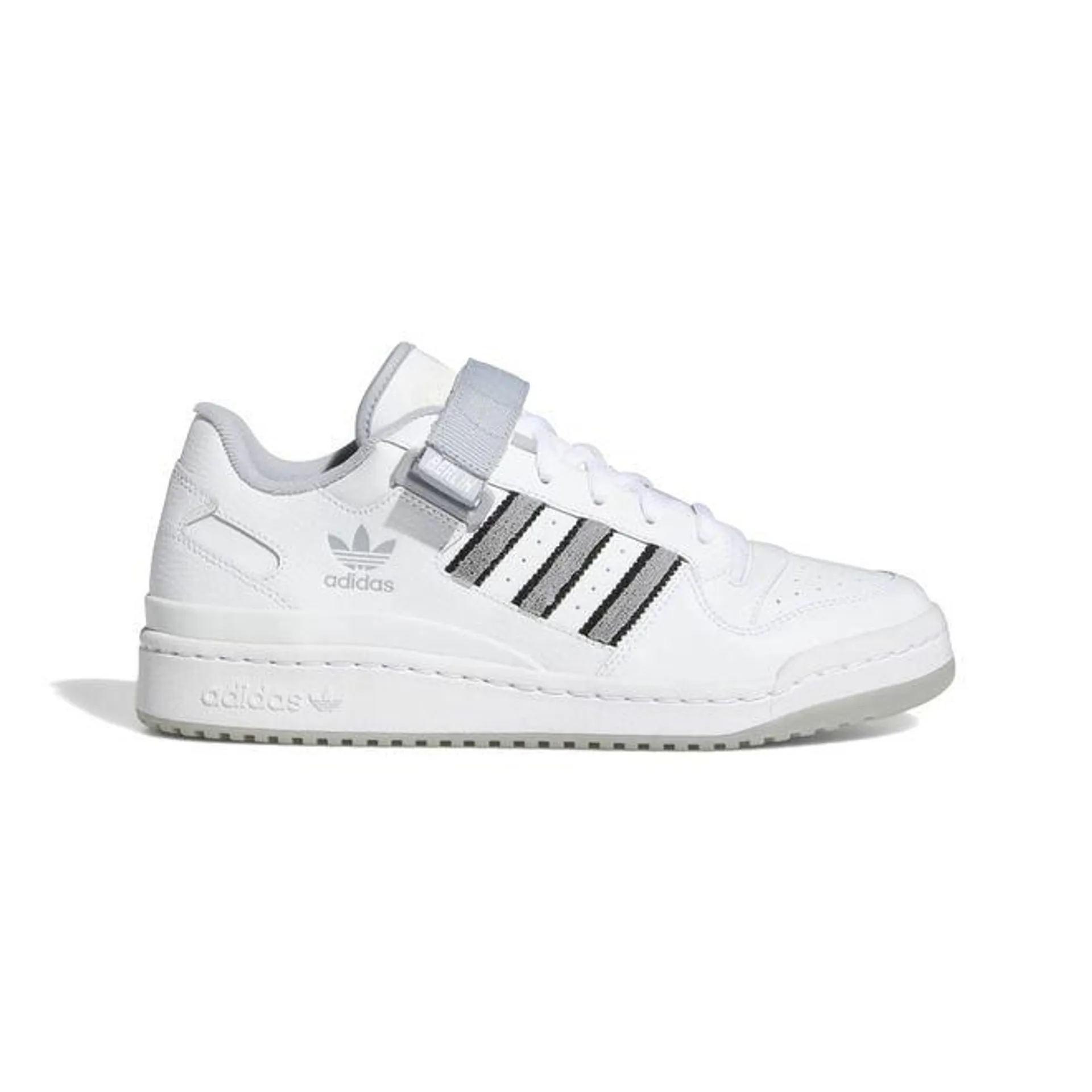 adidas Originals Mens Forum Low City Trainers in White silver