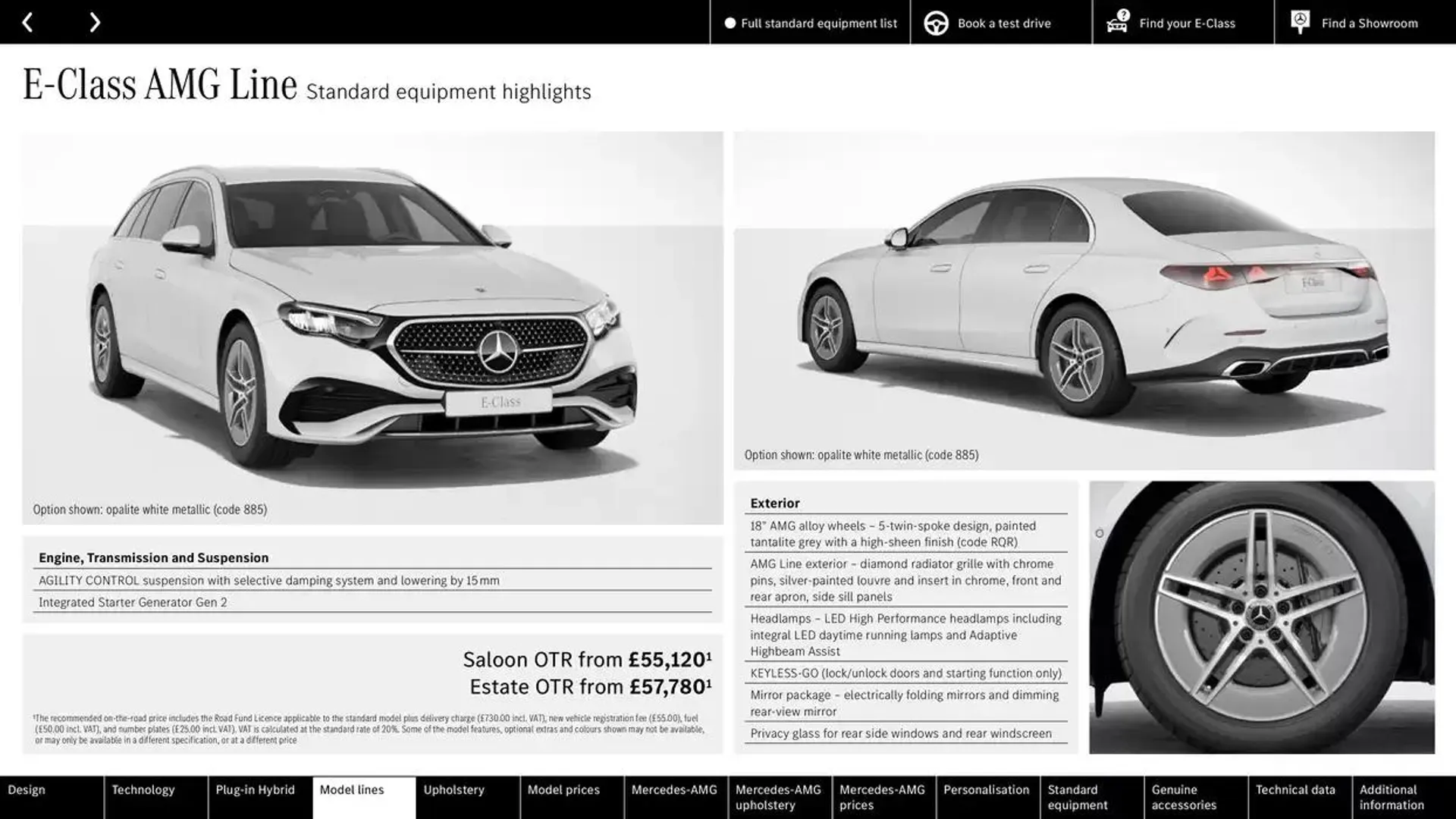 Mercedes Benz New E-Class Saloon from 17 October to 17 October 2025 - Catalogue Page 24