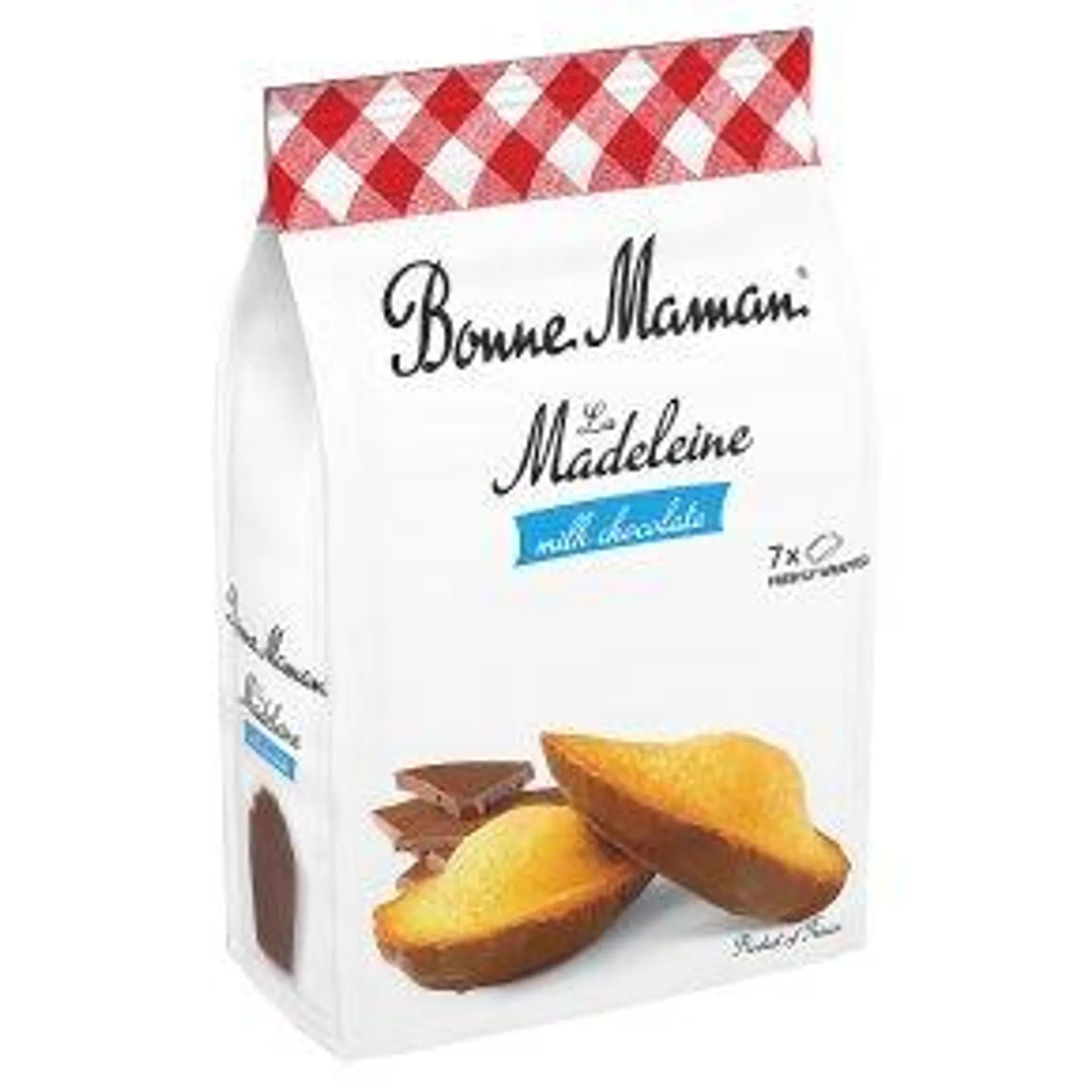 Bonne Maman 7 Madeleine Cakes with Milk Chocolate