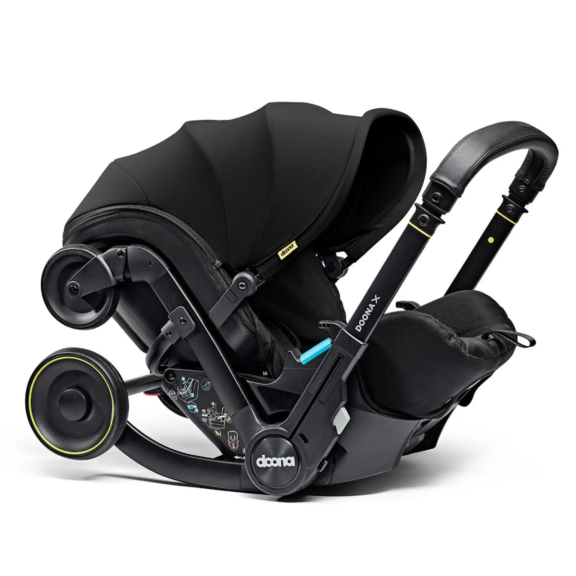 Doona X Infant Car Seat Stroller (Nitro Black)