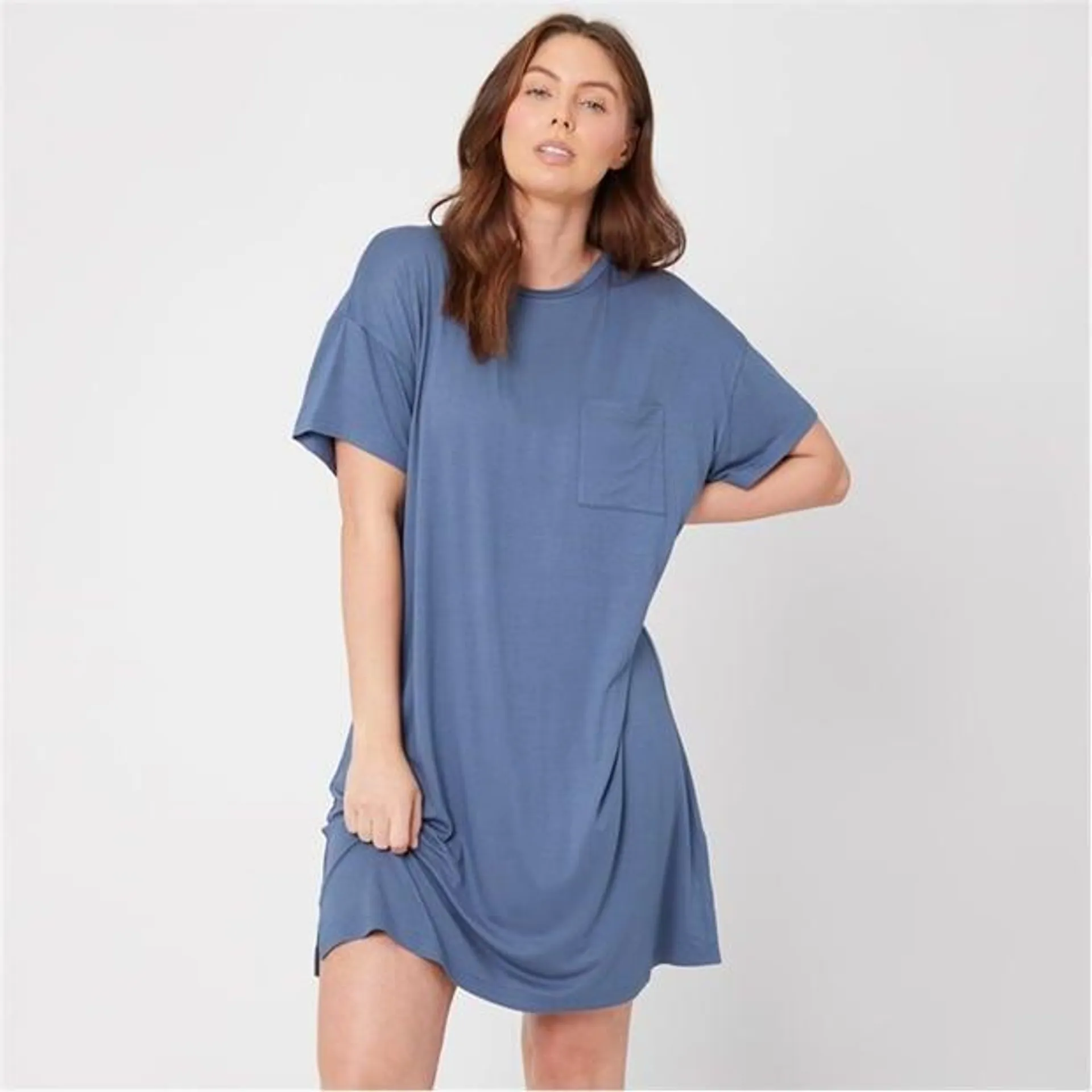 Be You Viscose Pocket Nightdress