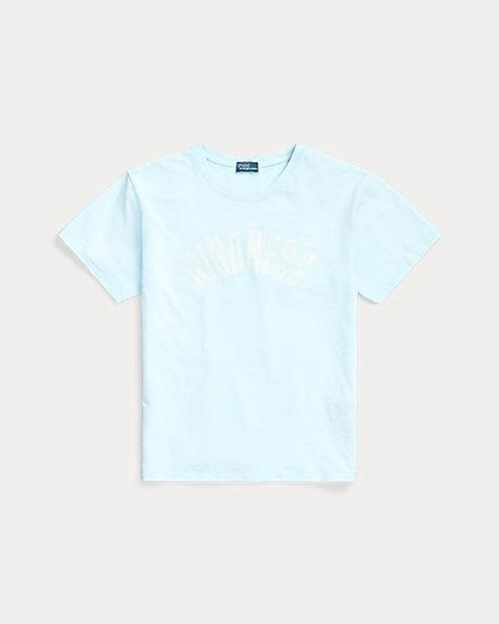 Graphic Cotton Jersey Crewneck T-Shirt