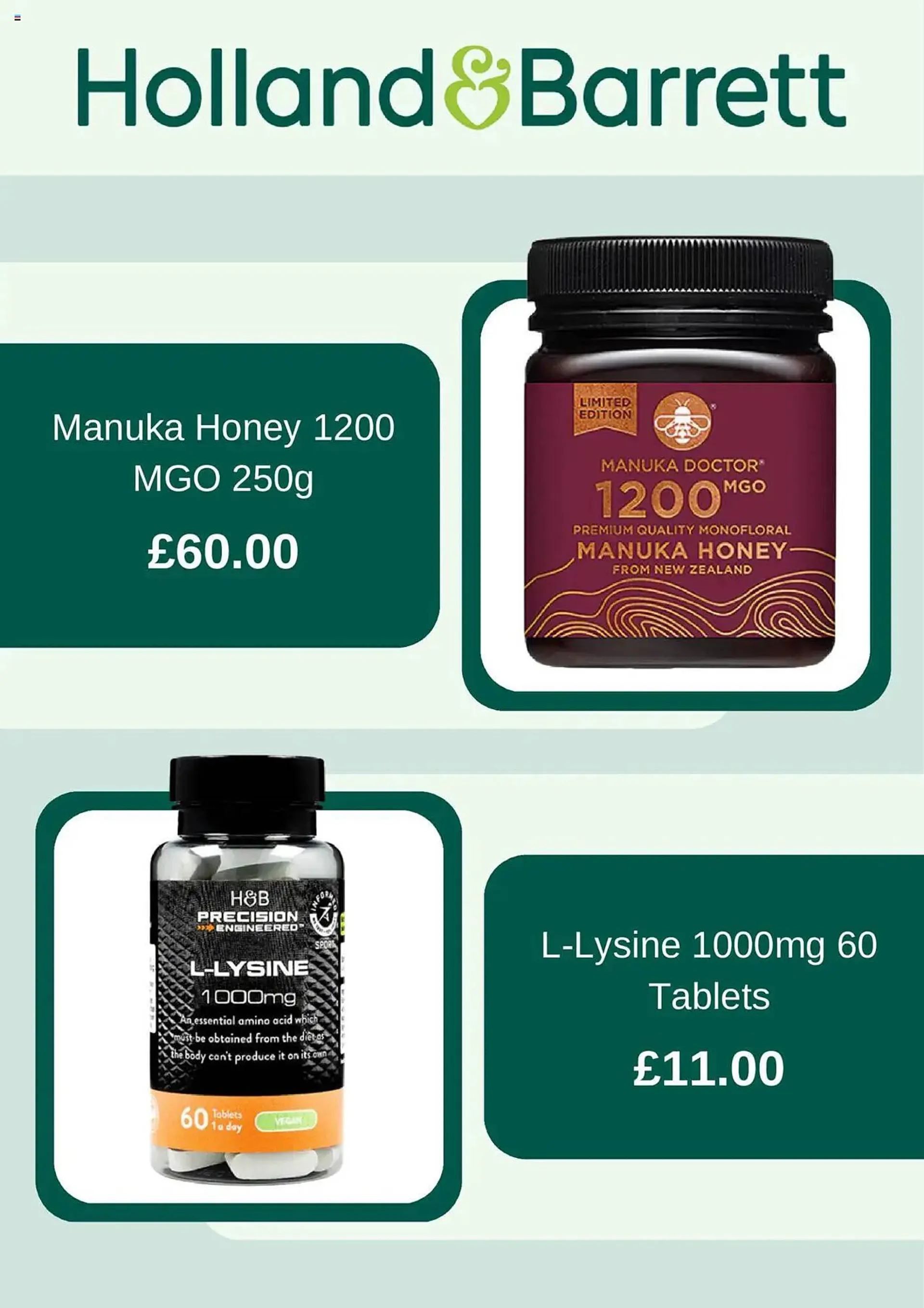 Holland & Barrett leaflet from 18 November to 17 December 2024 - Catalogue Page 4