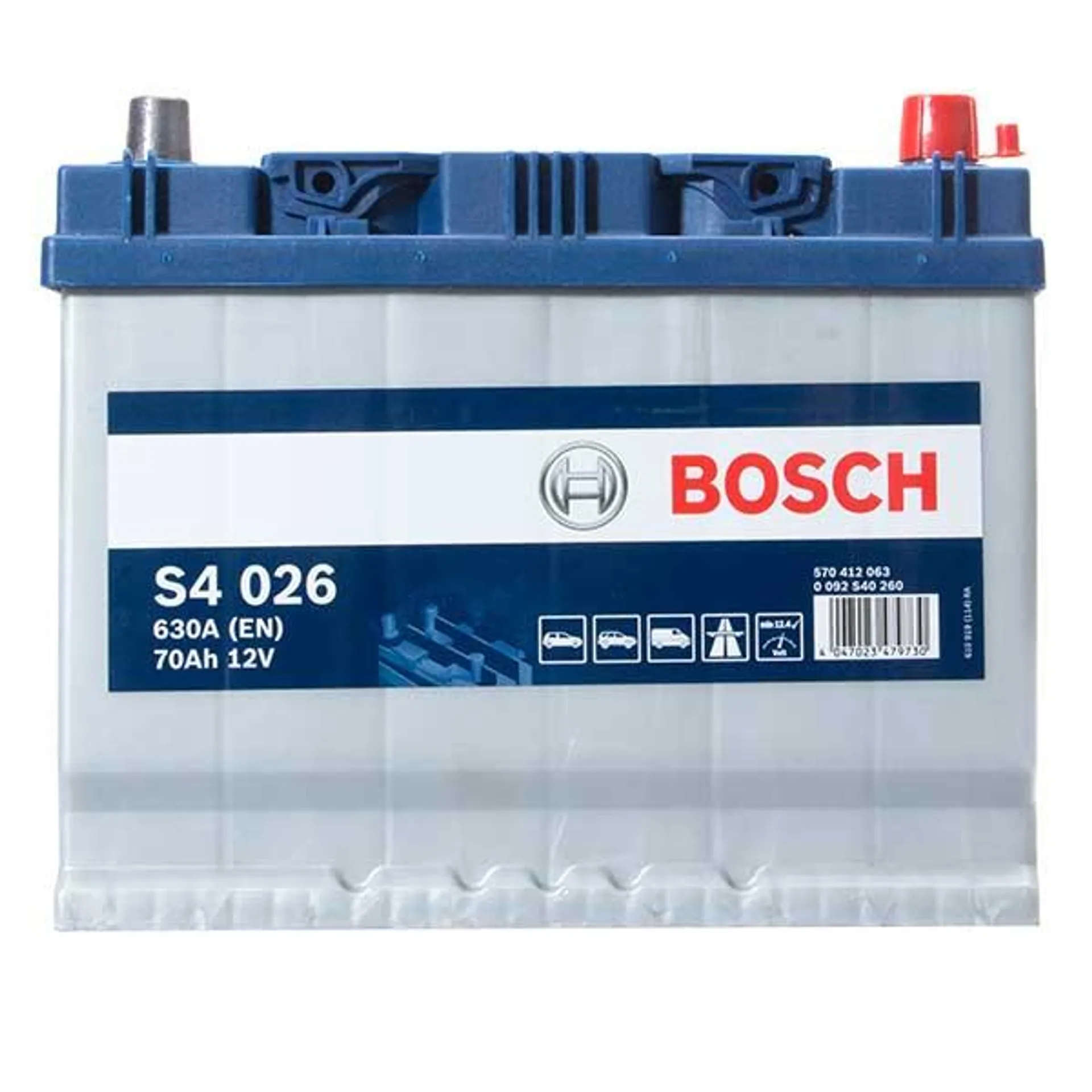 Bosch Car Battery 068 4 Year Guarantee