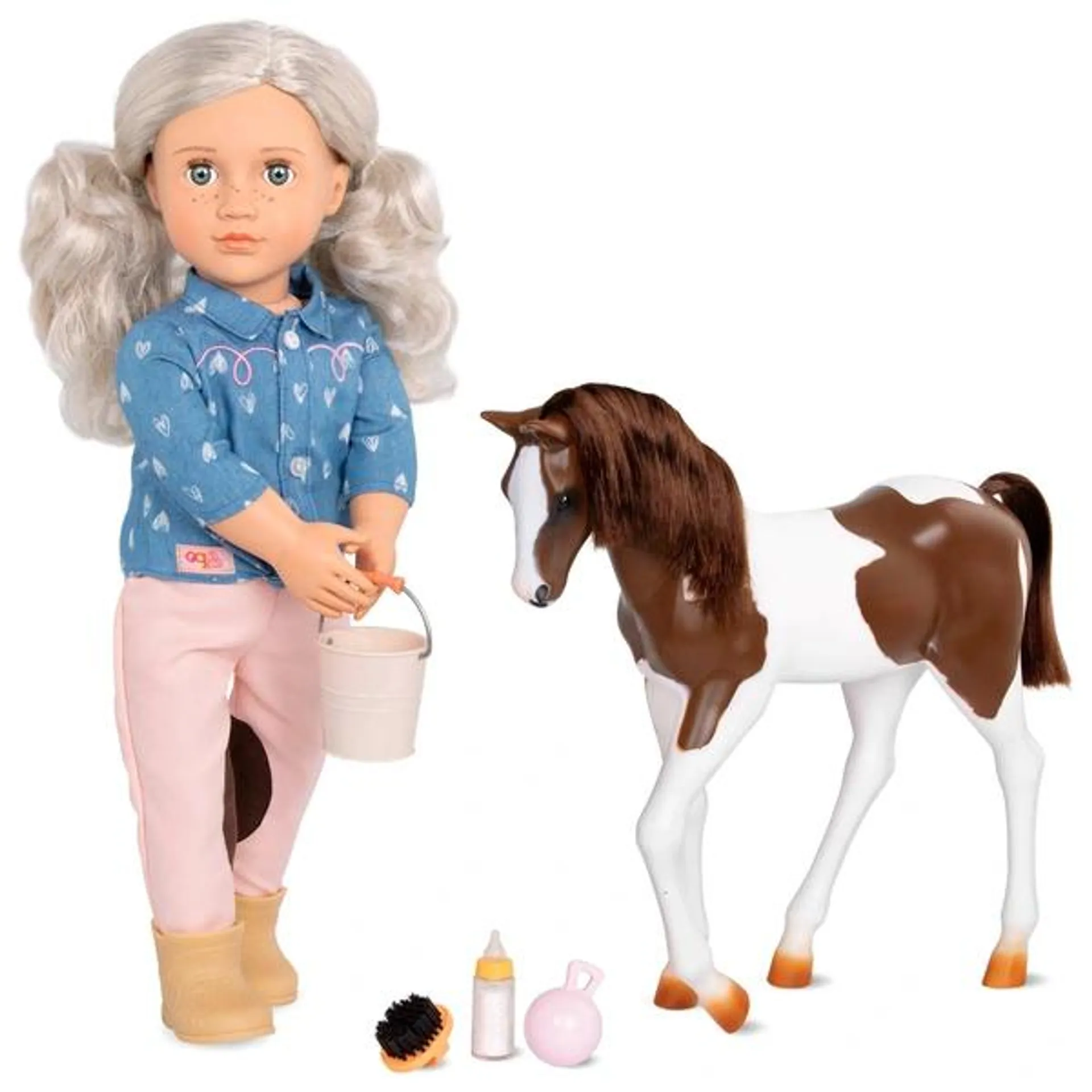 Our Generation Doll Yanira with Pet Foal Set