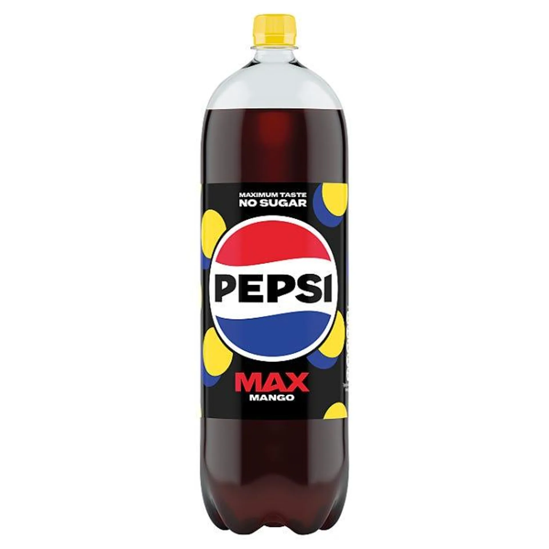 Pepsi Max Mango No Sugar Cola Bottle, 2L