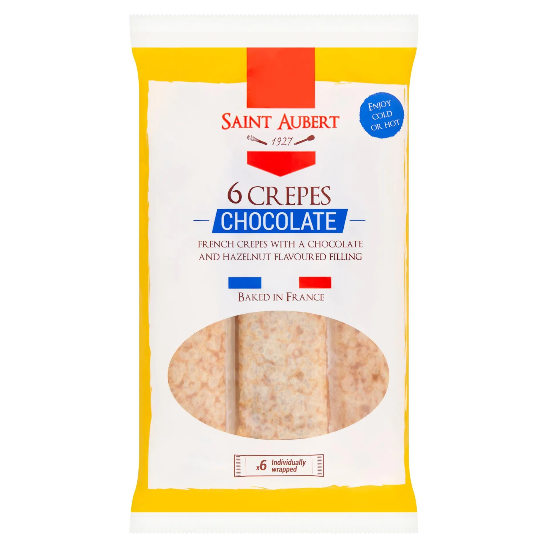 Saint Aubert 6 Crepes Chocolate 180g