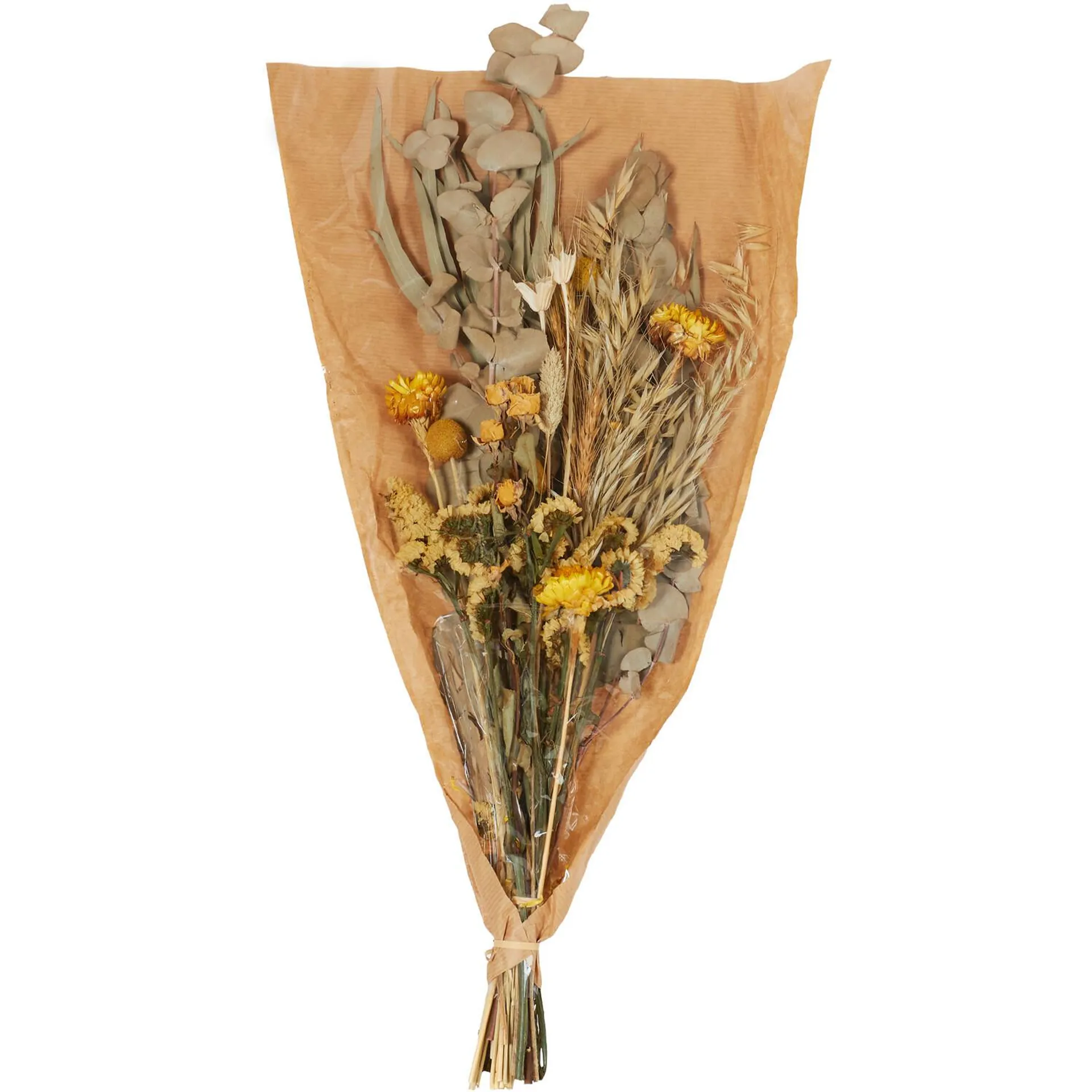 Dried Floral Bouquet - Yellow