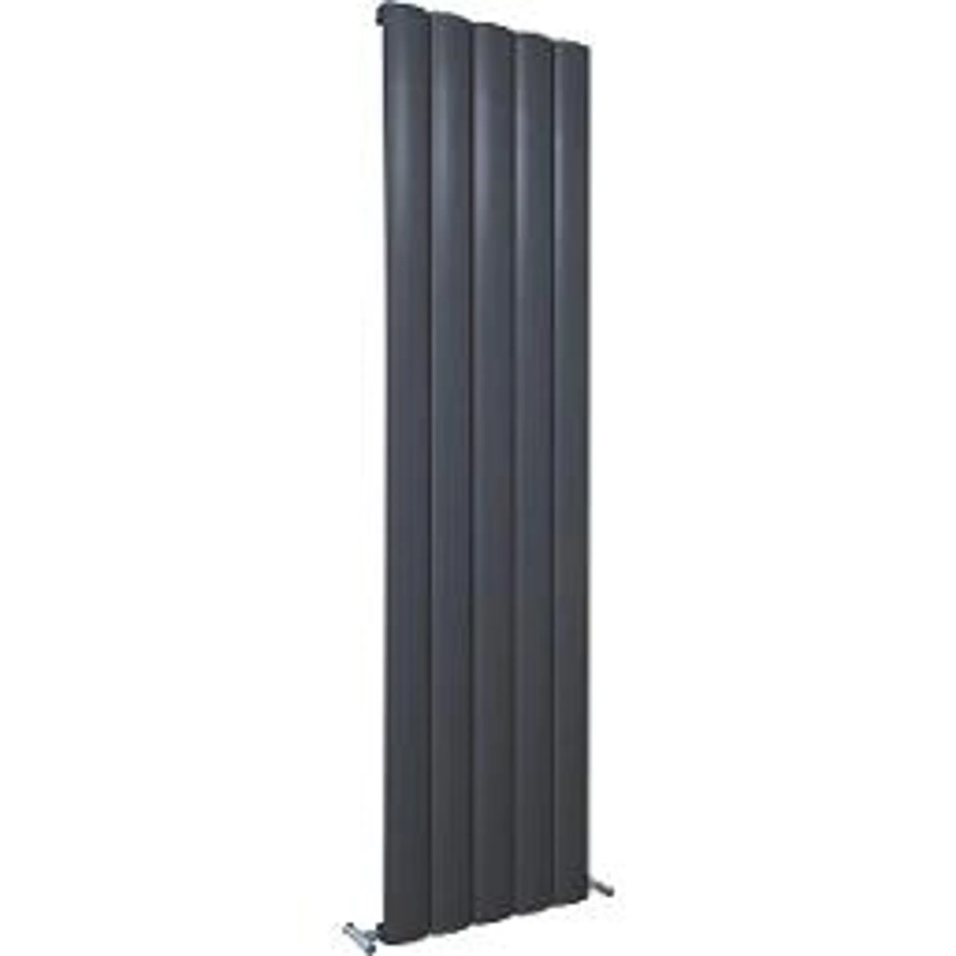 Kudox 1800mm x 470mm 3994BTU Black Vertical Designer Radiator