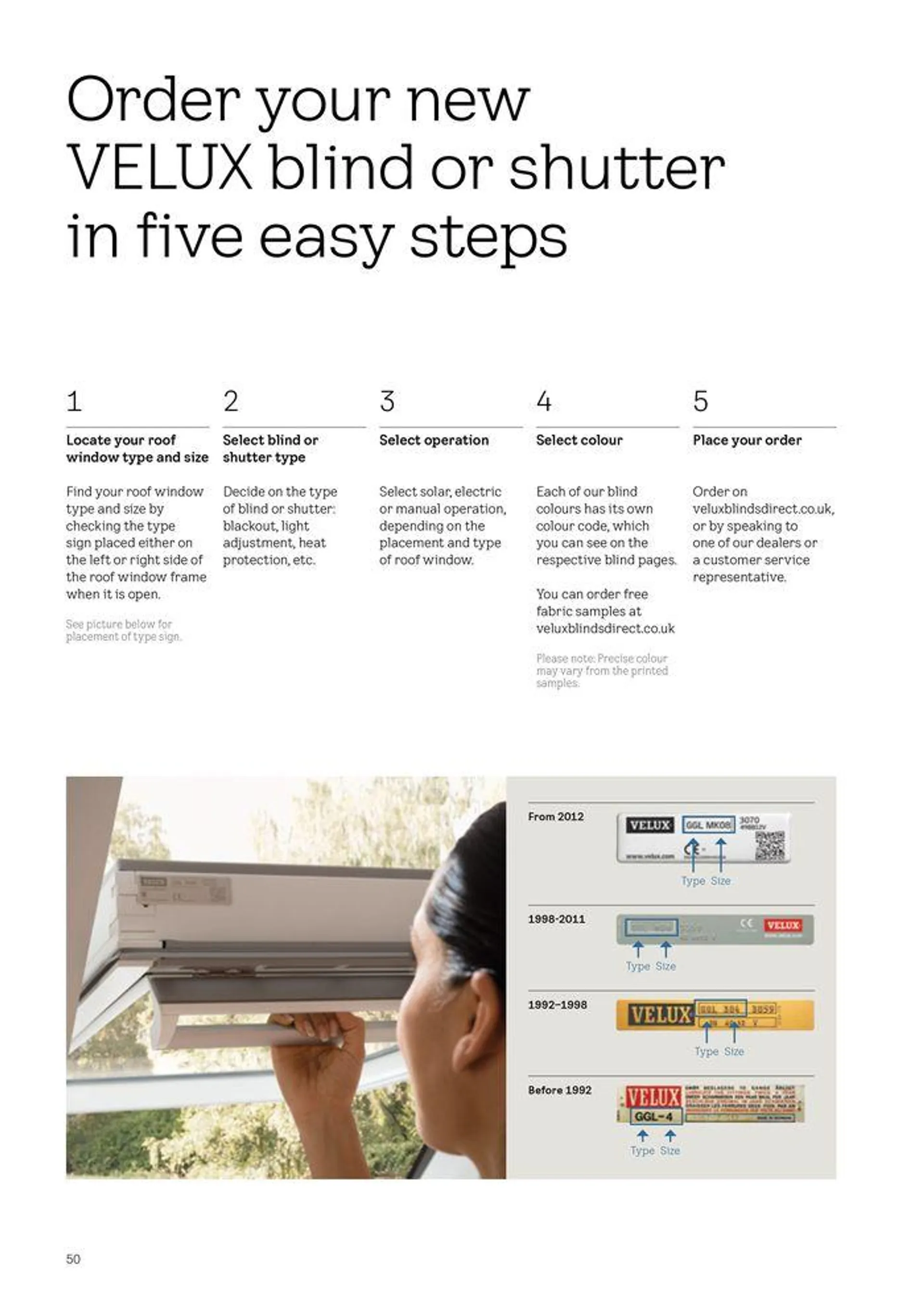 Blinds and Shutters 2024 from 2 April to 31 December 2024 - Catalogue Page 50