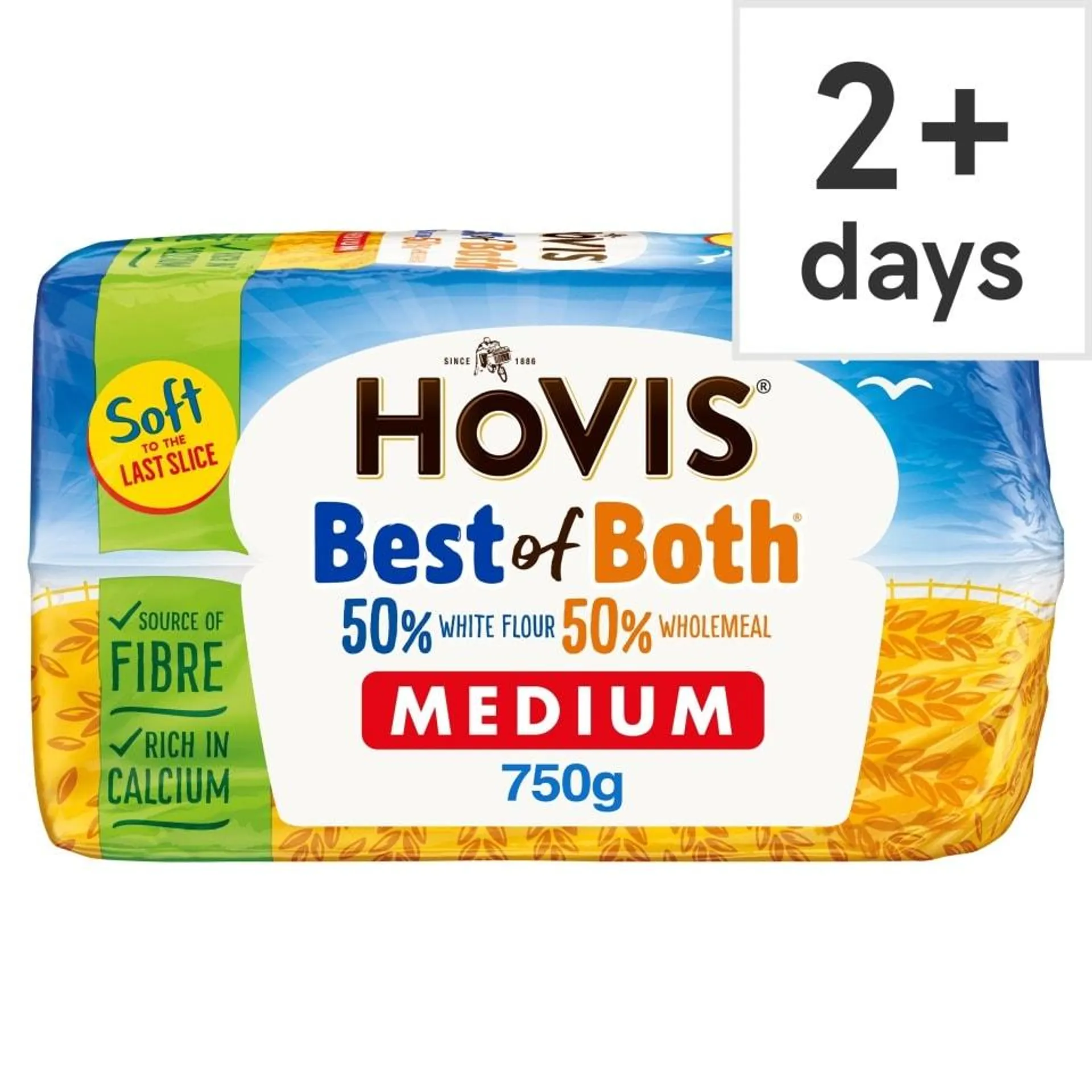 Hovis Best Of Both Medium White 750G