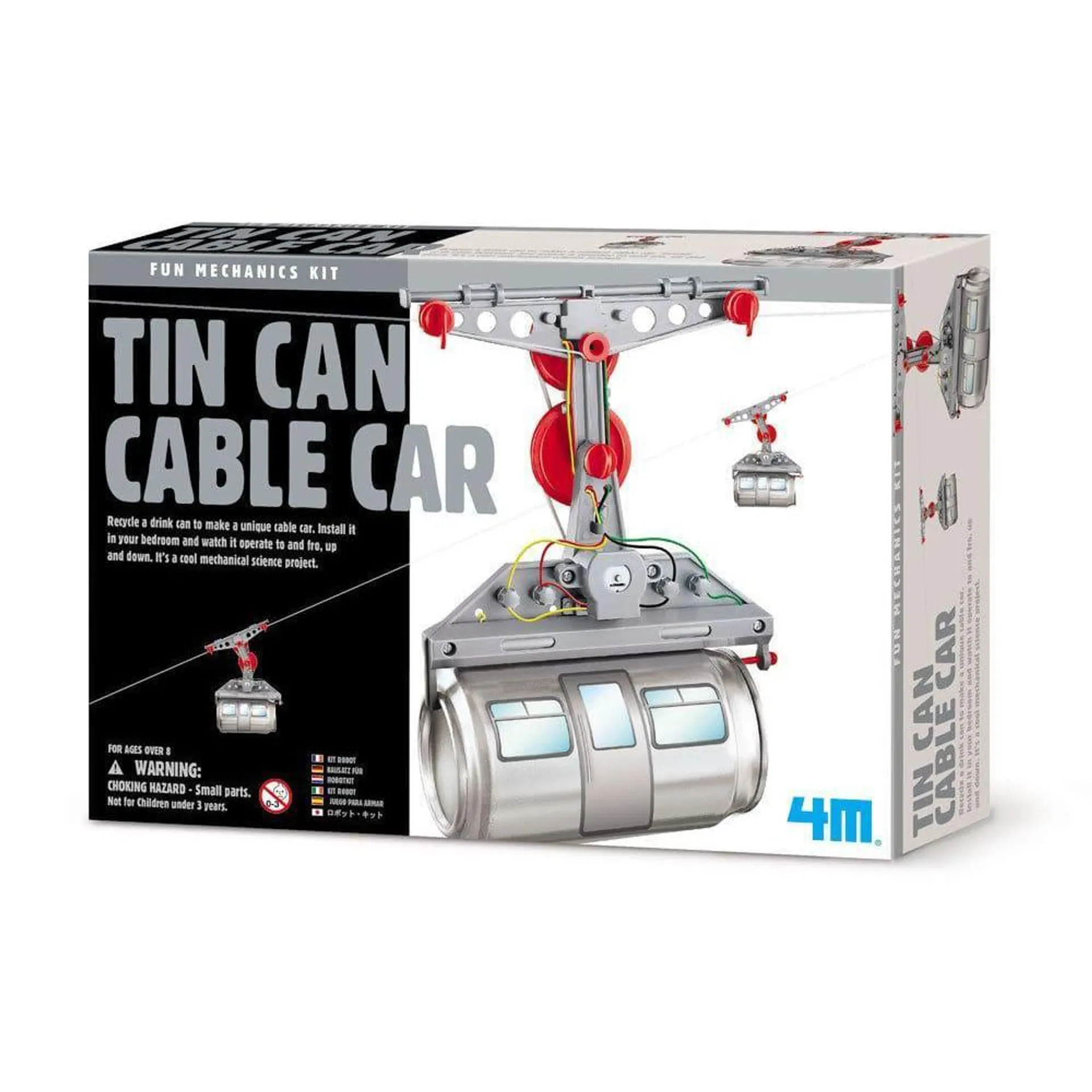 4M Great Gizmo Tin Can Cable Car
