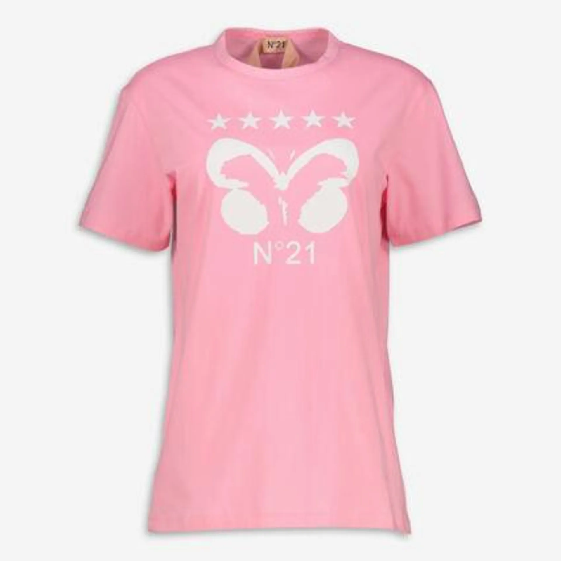 Pink Logo T Shirt