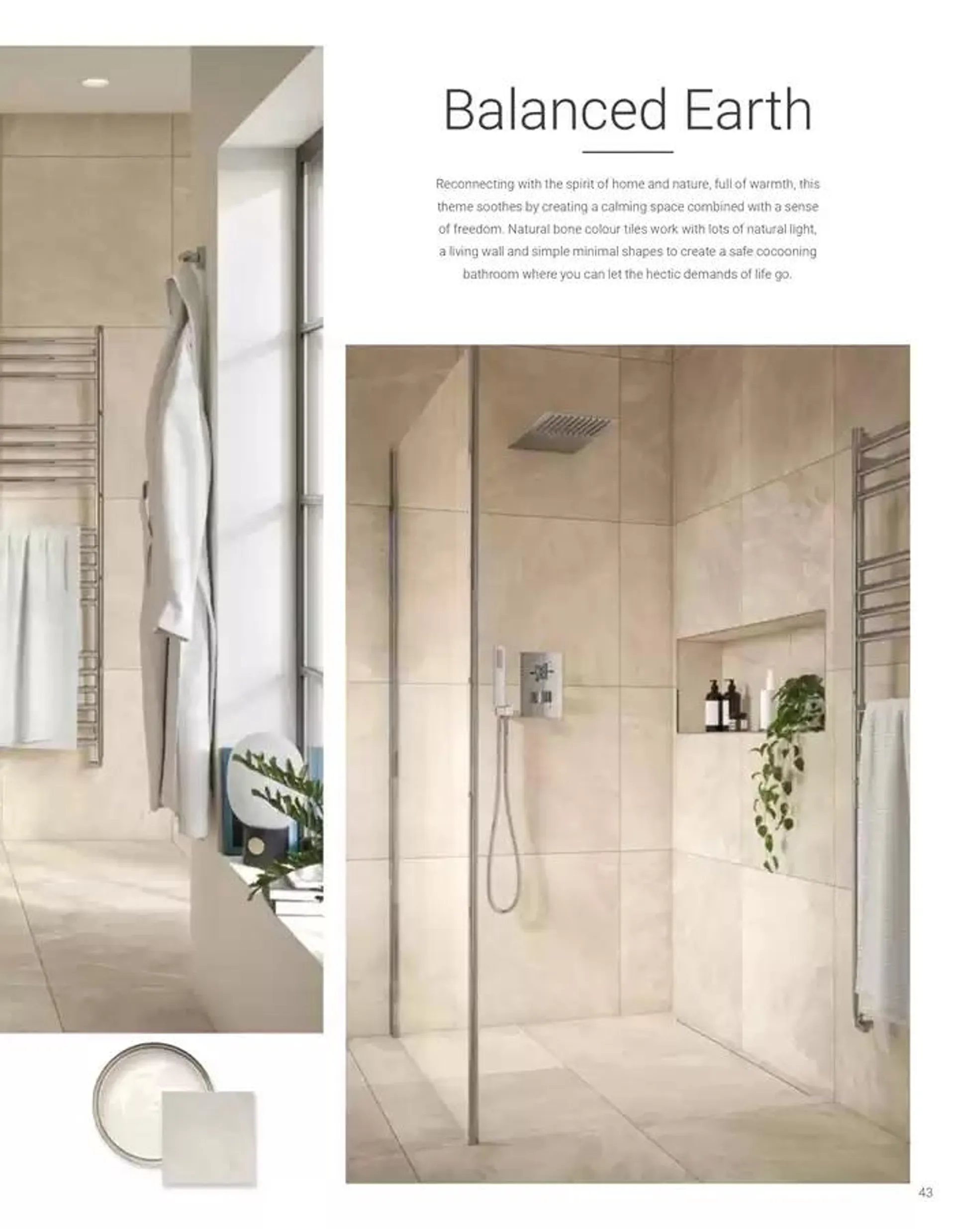 Wickes Bespoke Bathrooms brochure from 5 November to 31 December 2024 - Catalogue Page 43