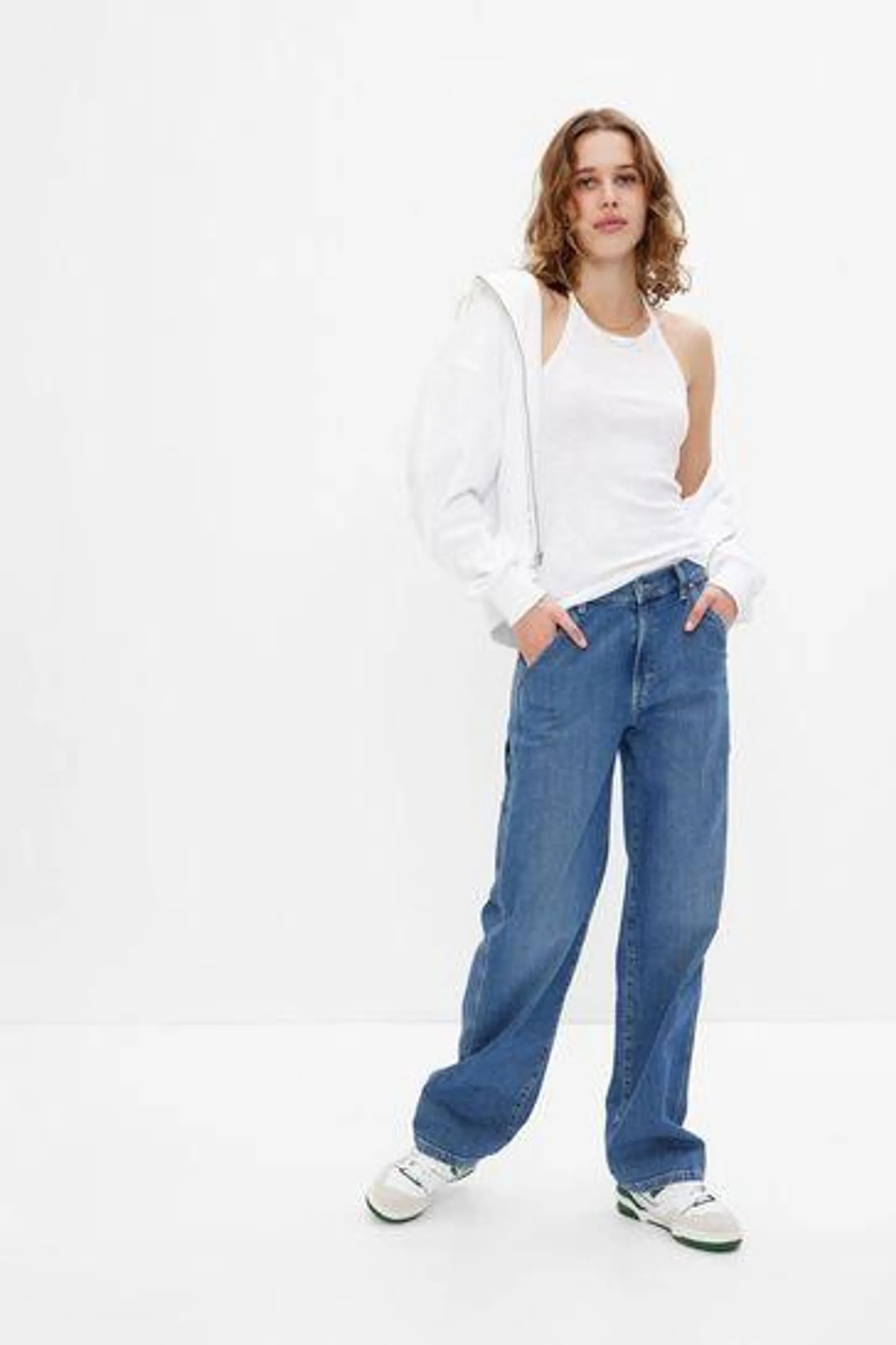 90s Loose Mid Rise Carpenter Jeans