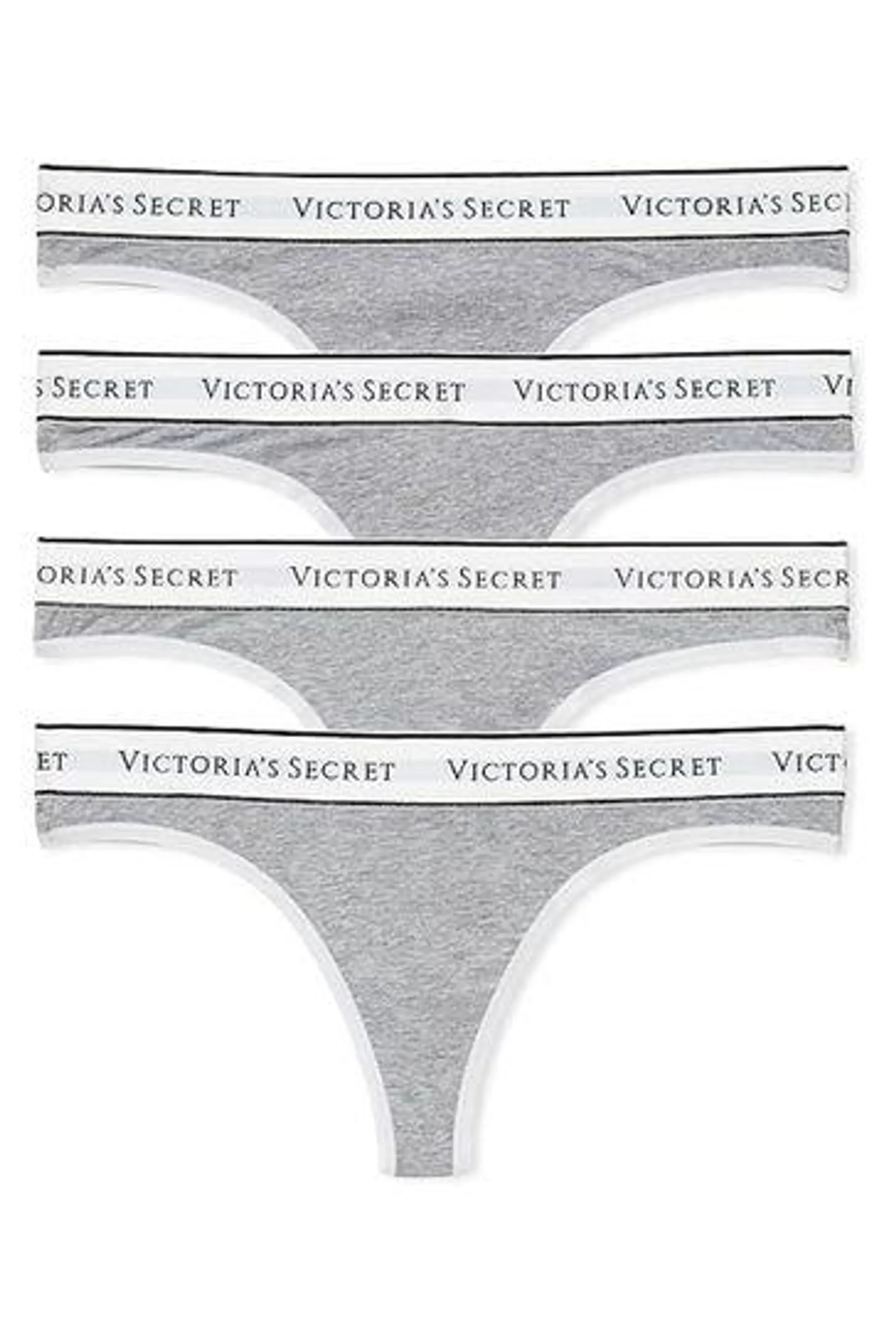 Stretch Cotton Logo Multipack Knickers