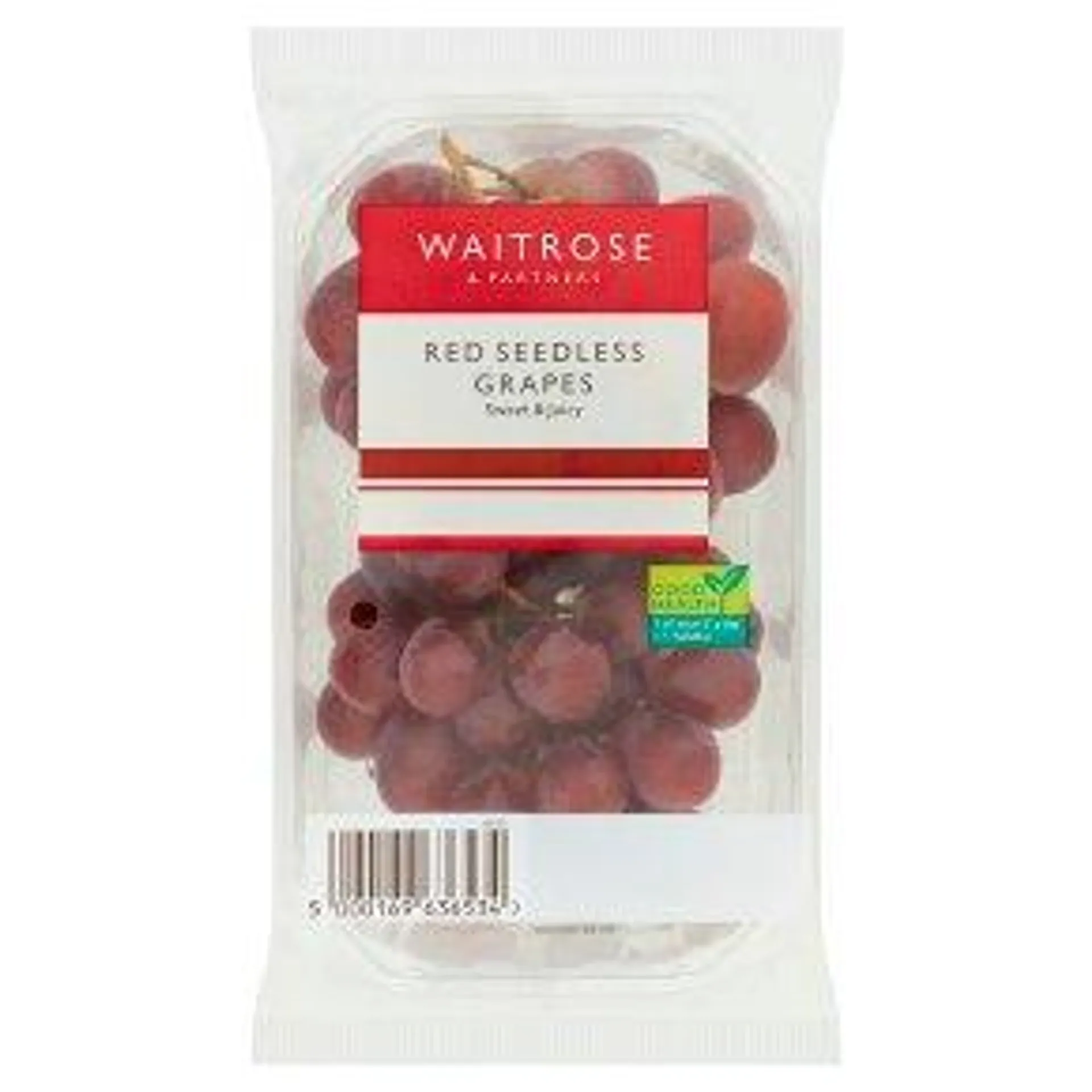 Waitrose Red Seedless Grapes