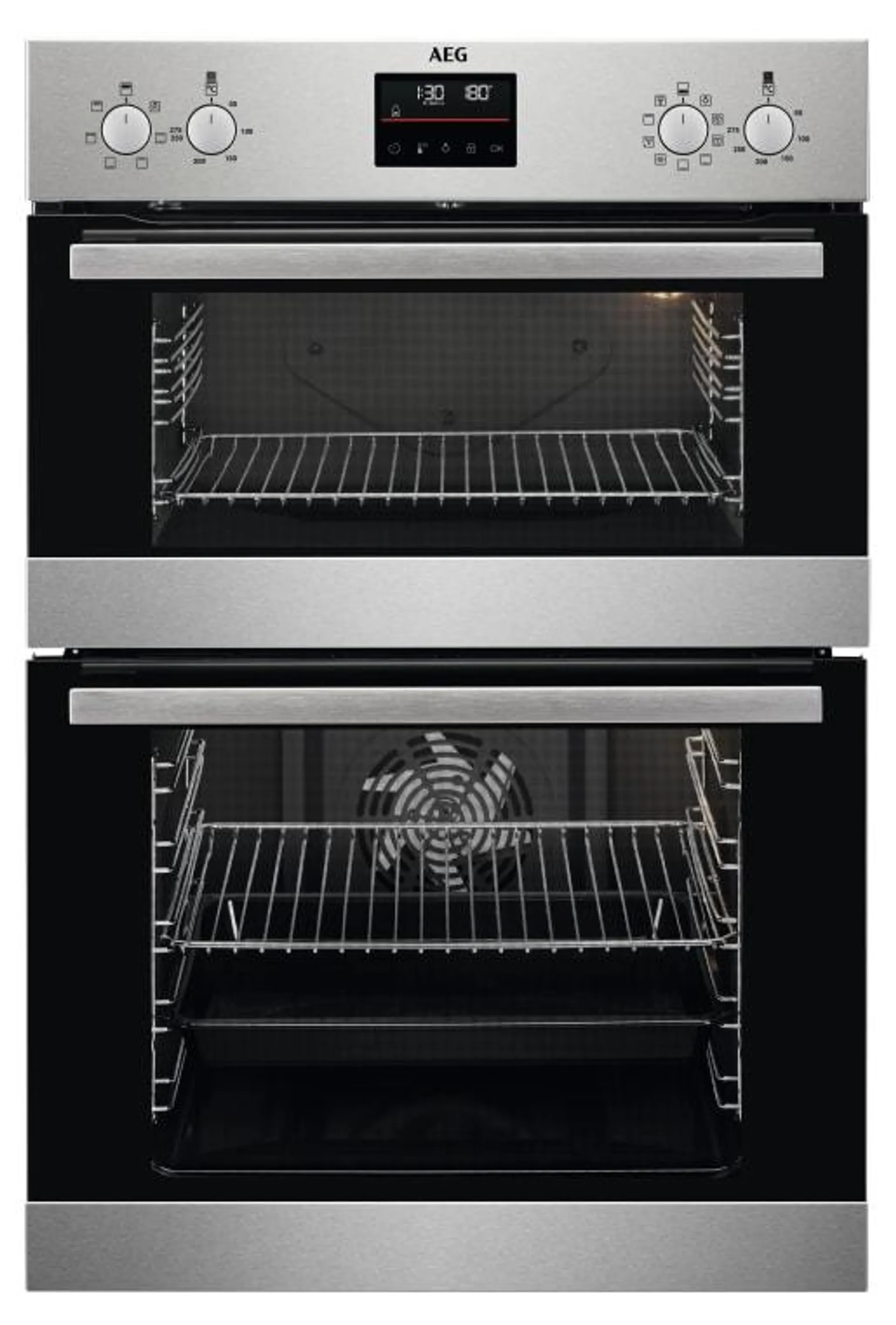 AEG DCB535060M Series 6000 Built-In Double Oven - Stainless Steel