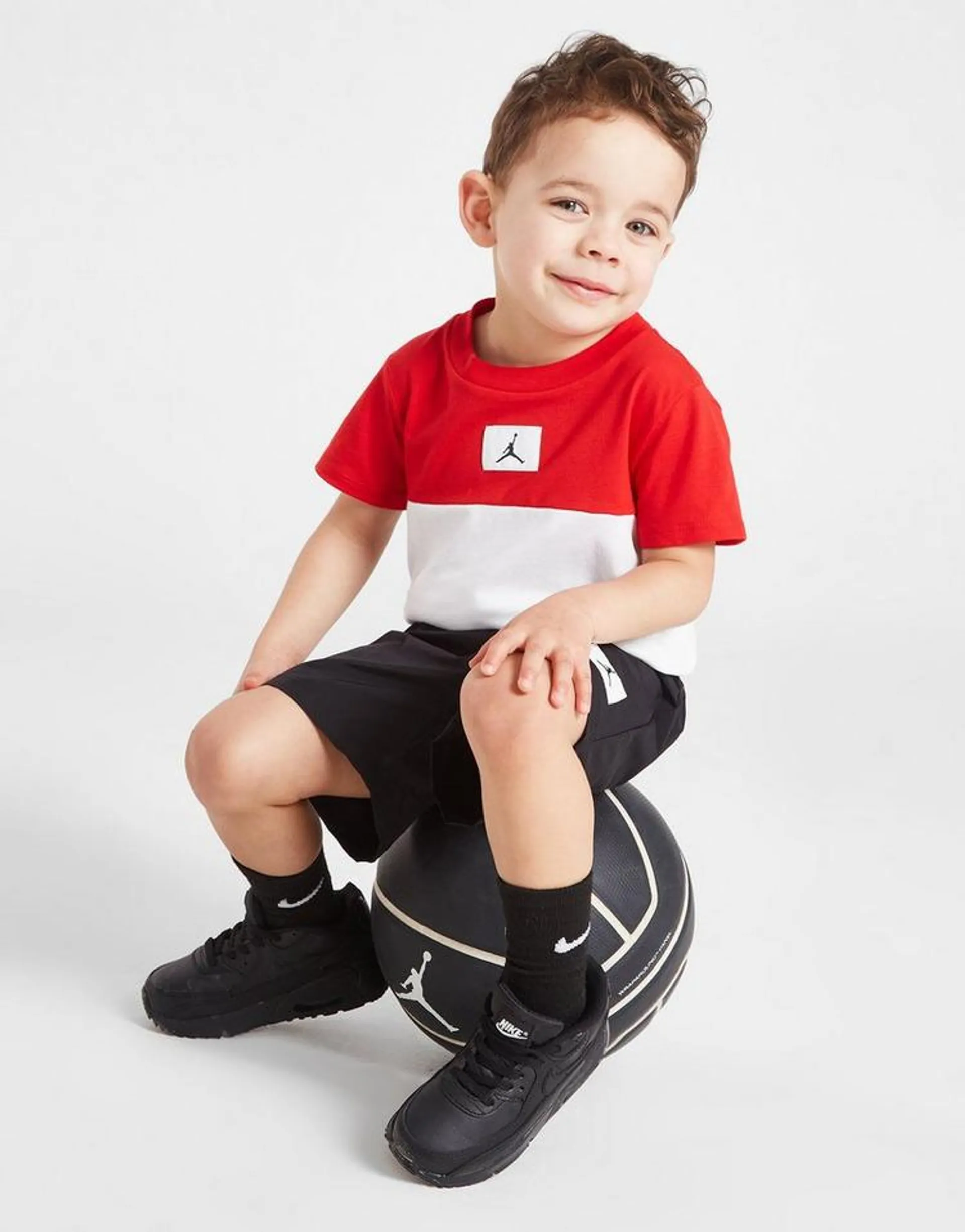 Jordan Colour Block Woven T-Shirt/Shorts Set Infant