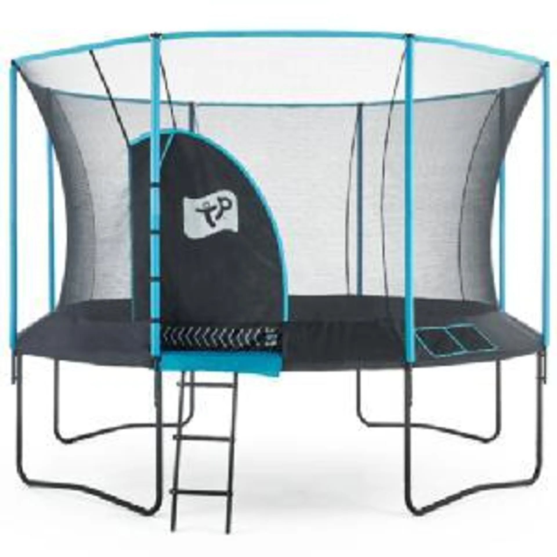 TP Genius Round Blue 14ft Trampoline