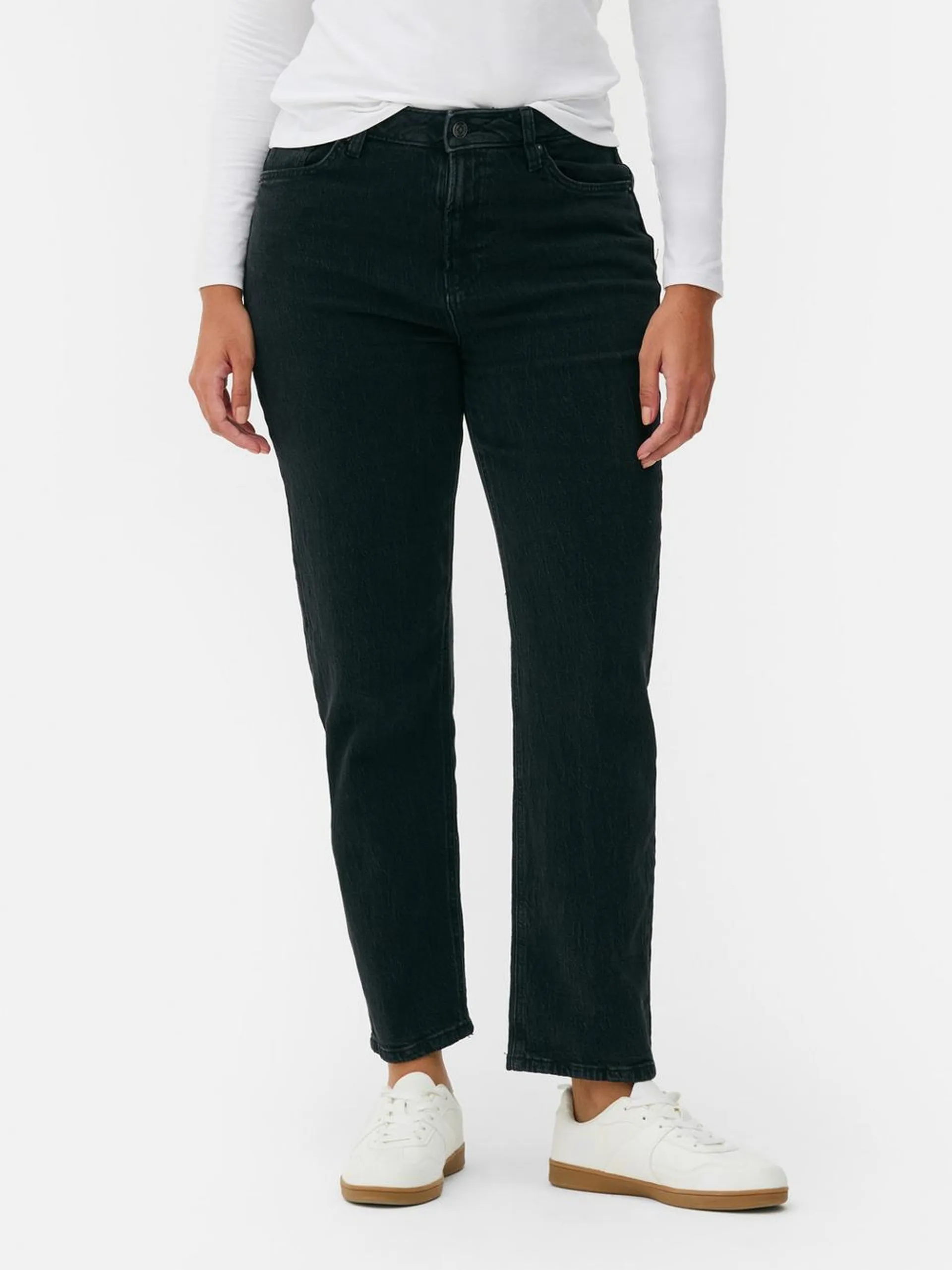 Slim Straight Leg Jeans