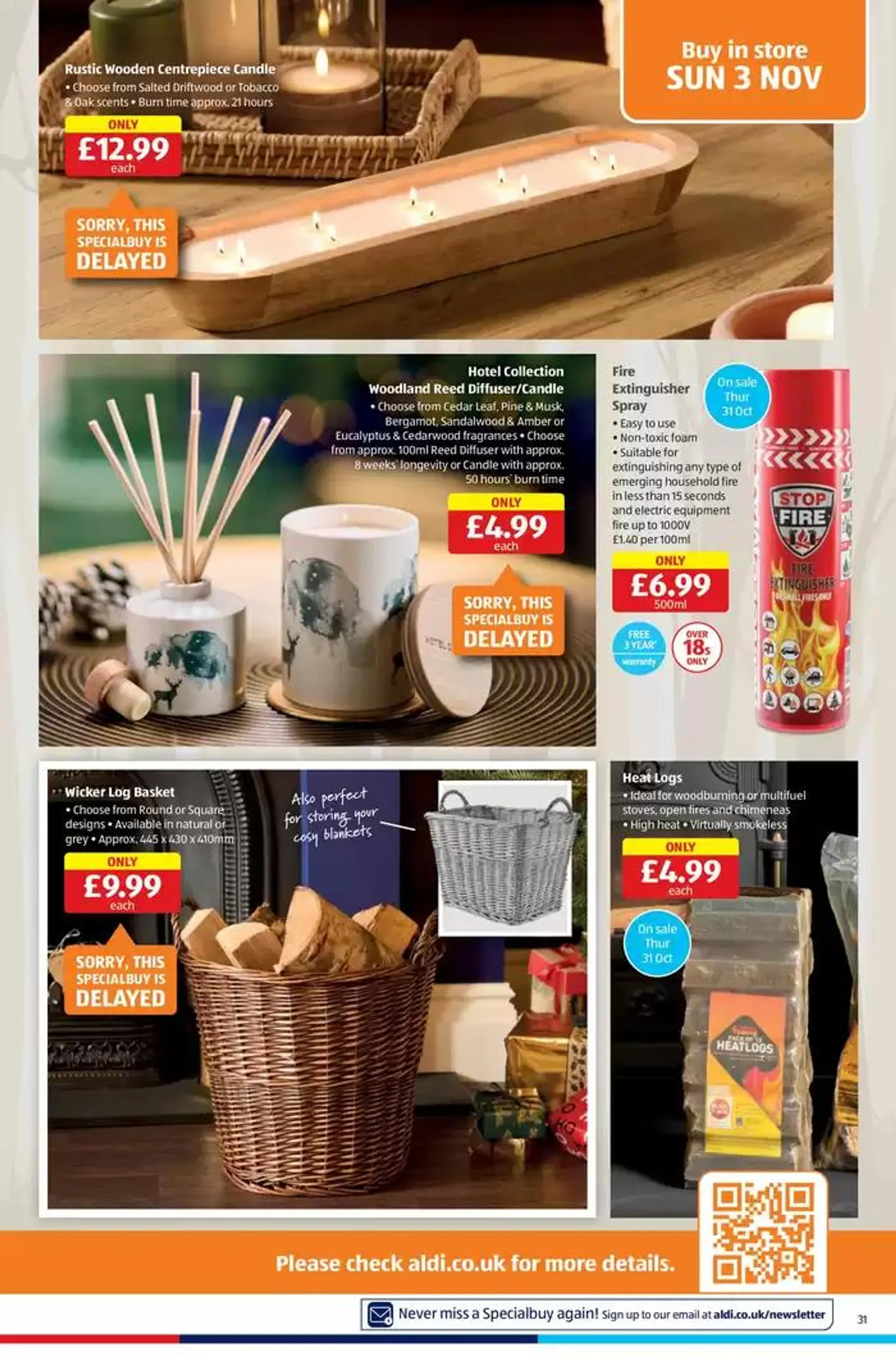 Aldi SpecialBuys Scotland from 26 October to 9 November 2024 - Catalogue Page 31