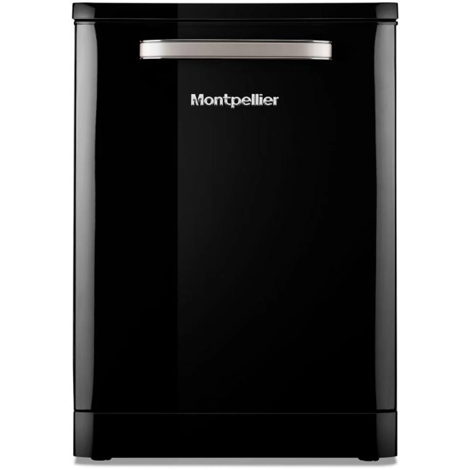 Montpellier Retro 13 Place Settings Freestanding Dishwasher - Black