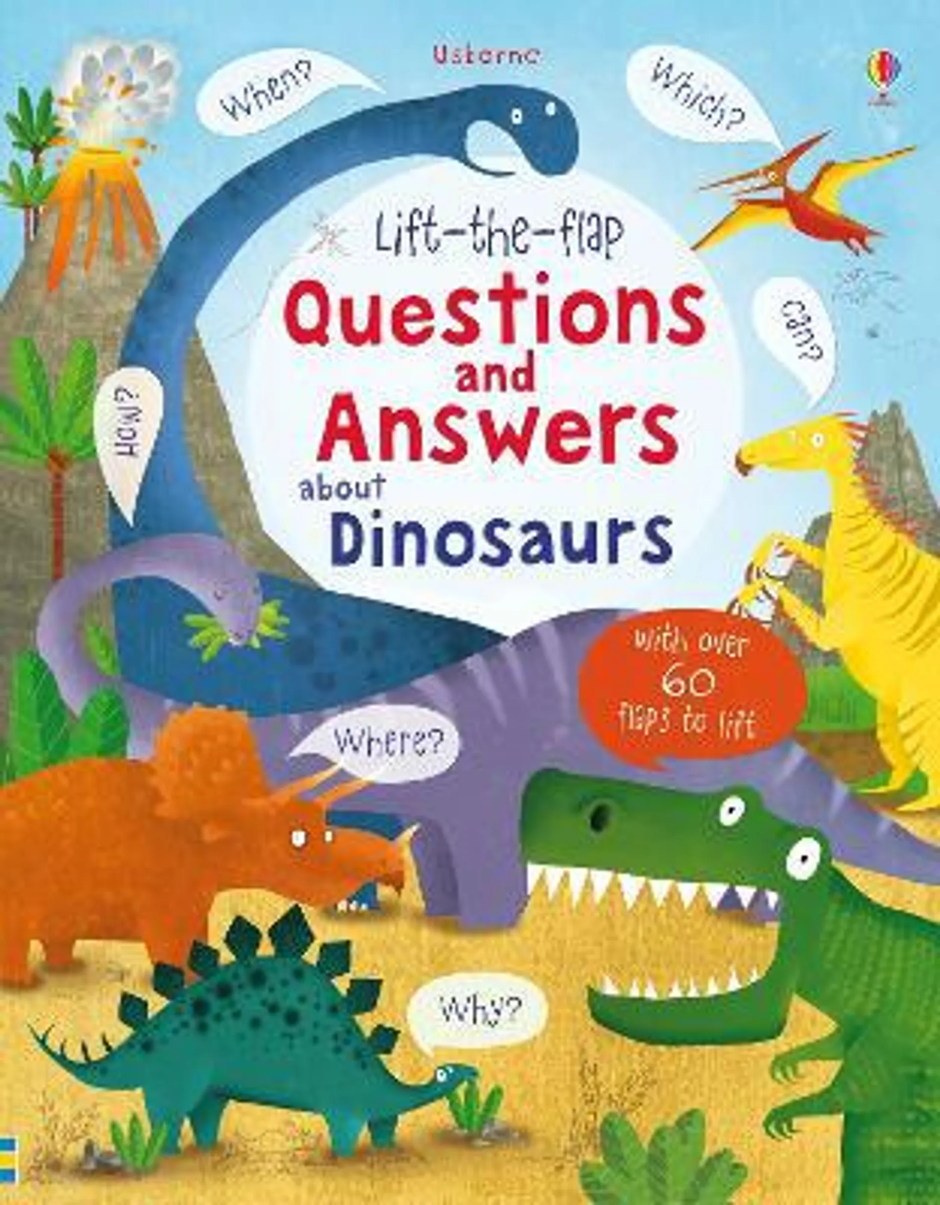 Lift-the-flap Questions and Answers about Dinosaurs - Questions and Answers (Board book)