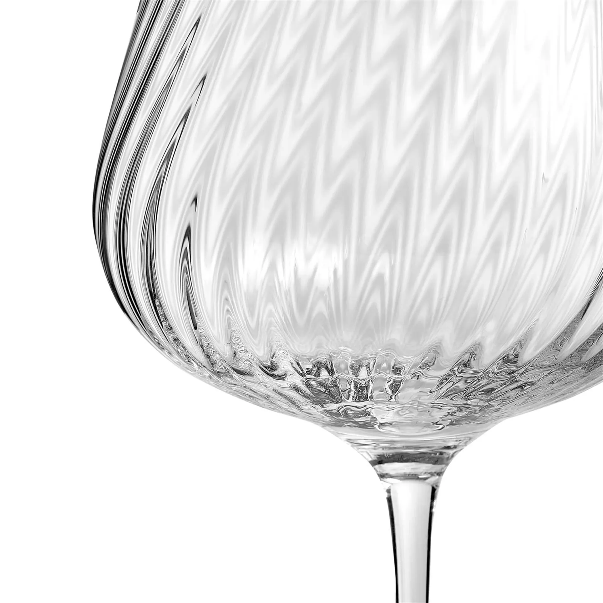 Vera Wang Swirl White Wine Glass Set of 2