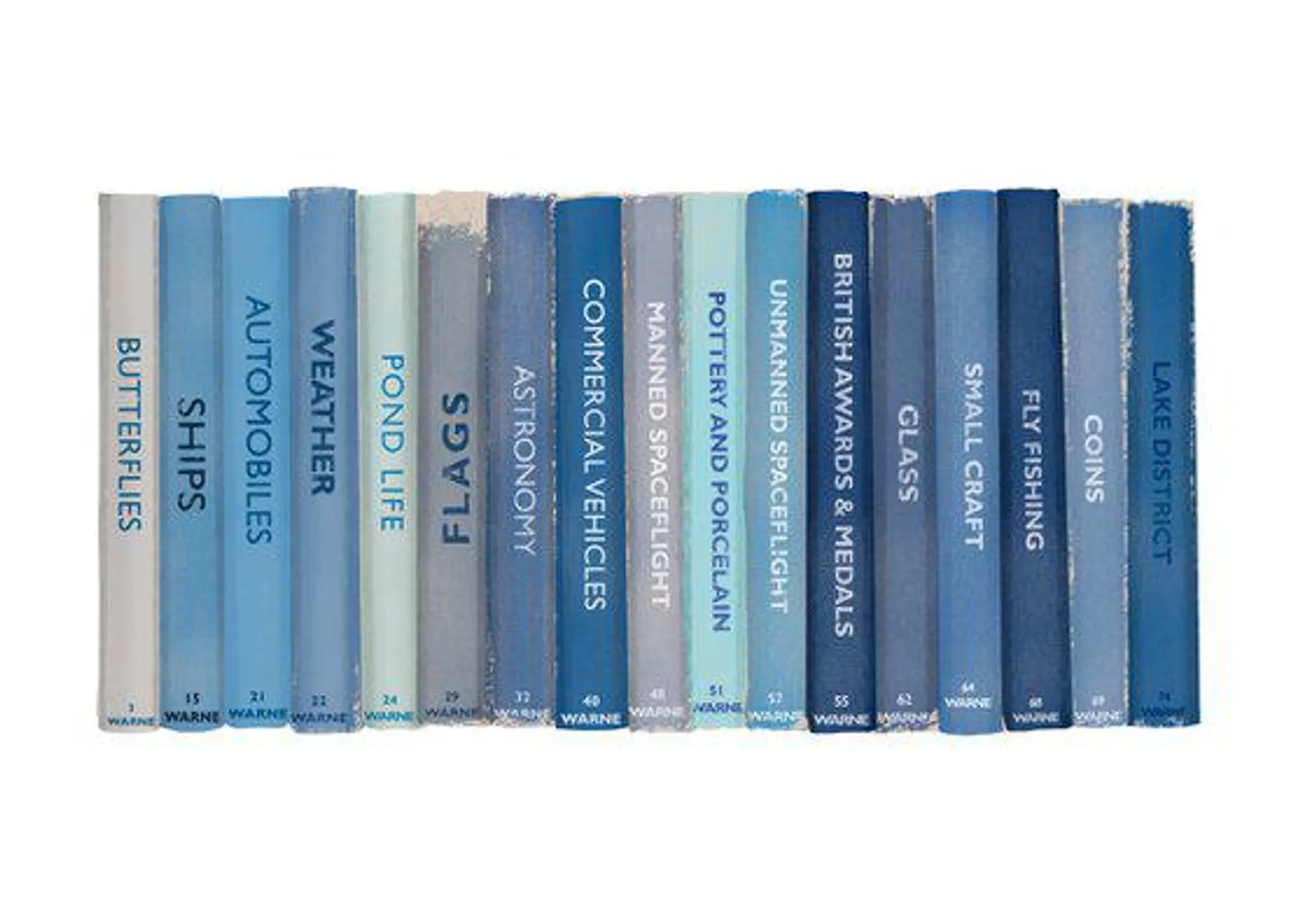 Blue Observer book collection, limited-edition