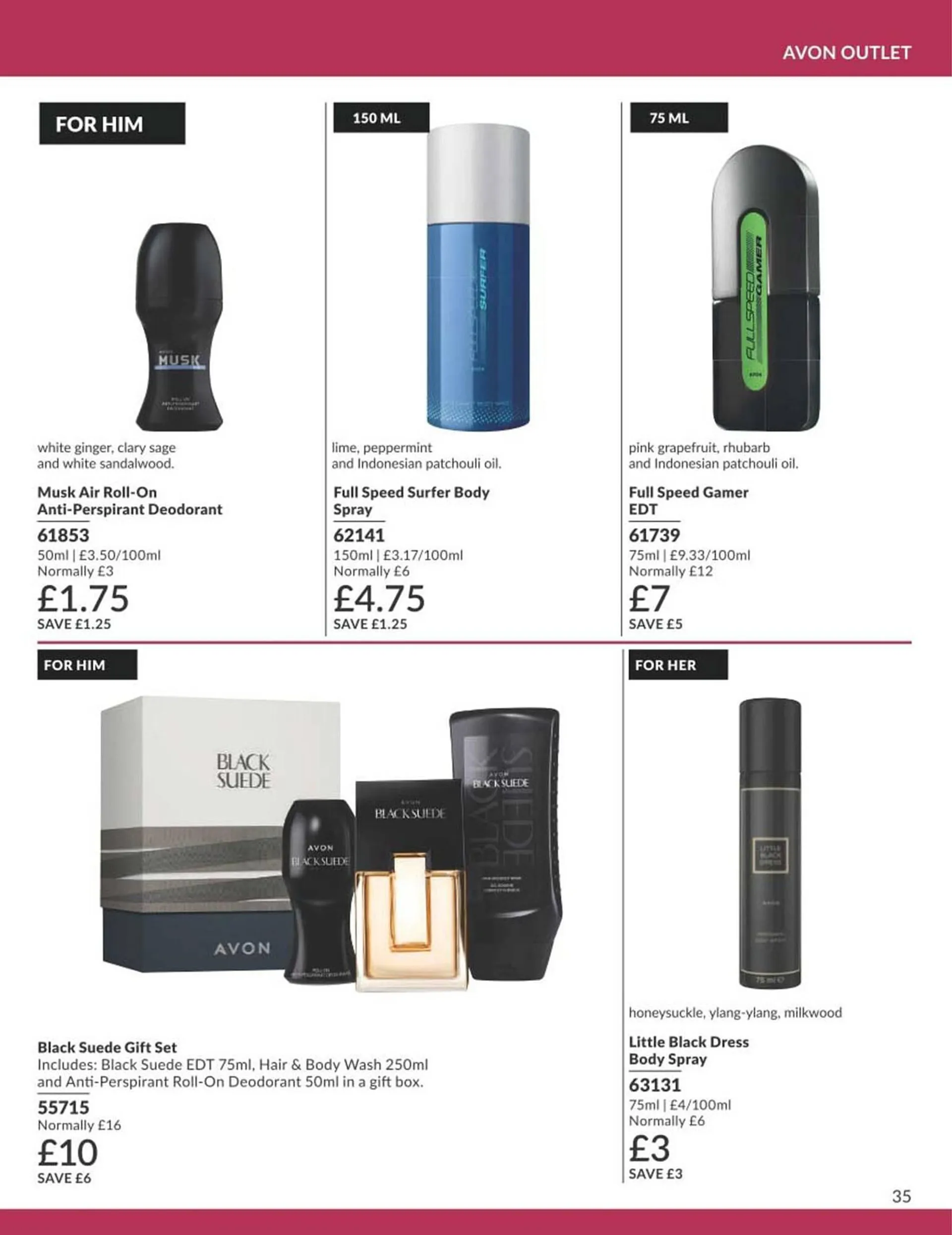 Avon leaflet from 1 March to 31 March 2024 - Catalogue Page 35