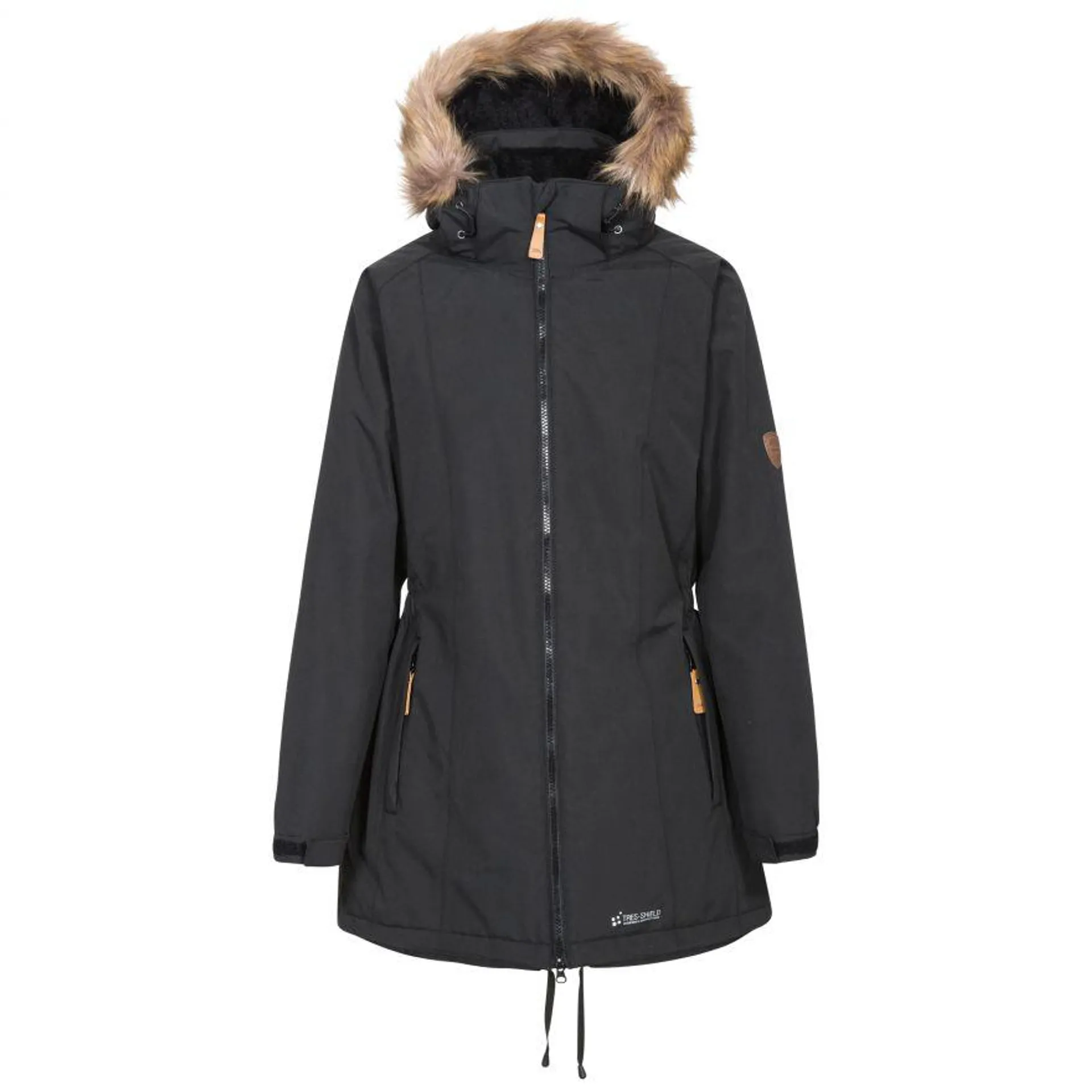 Trespass Womens Fleece Lined Parka Jacket Celebrity